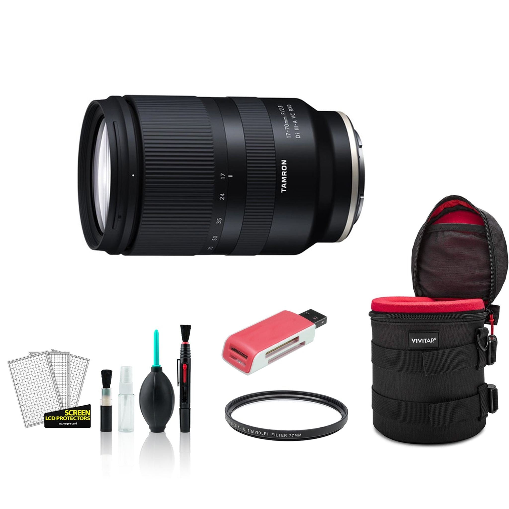Tamron Lens for Sony E 17-70mm f/2.8 with UV Filter + more International Version Tamron