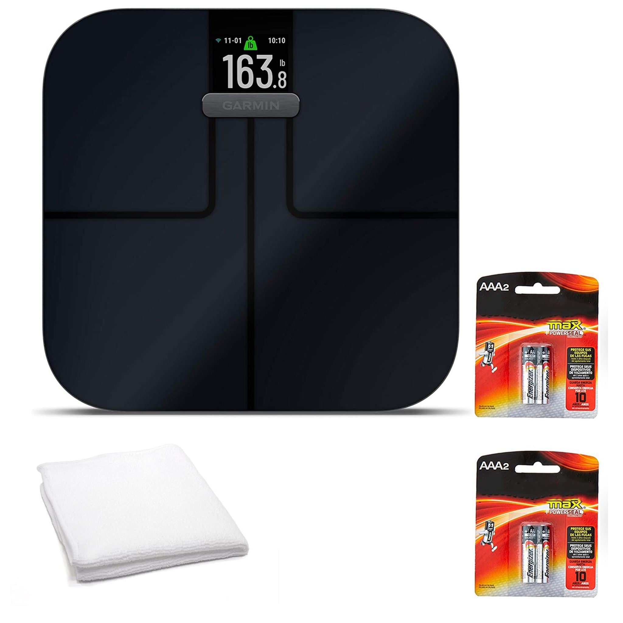 Garmin Index S2 Smart Scale with Wireless Connectivity-Black Bundle Garmin