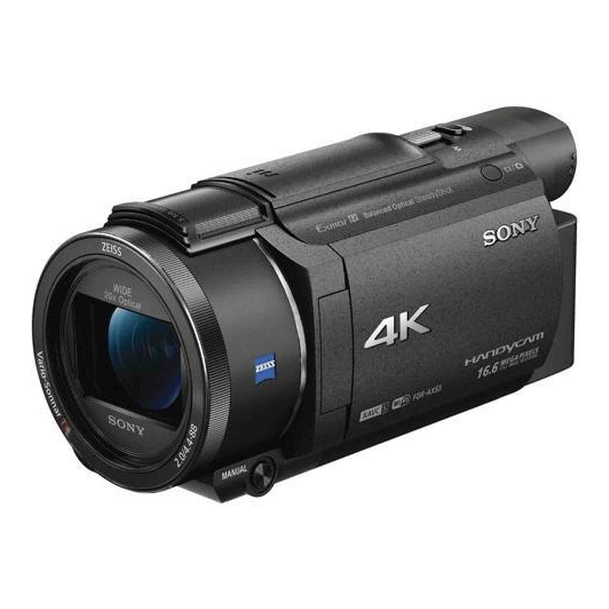Sony FDR-AX53 4K Ultra HD Handycam Camcorder + Pro Accessories Bundle Sony