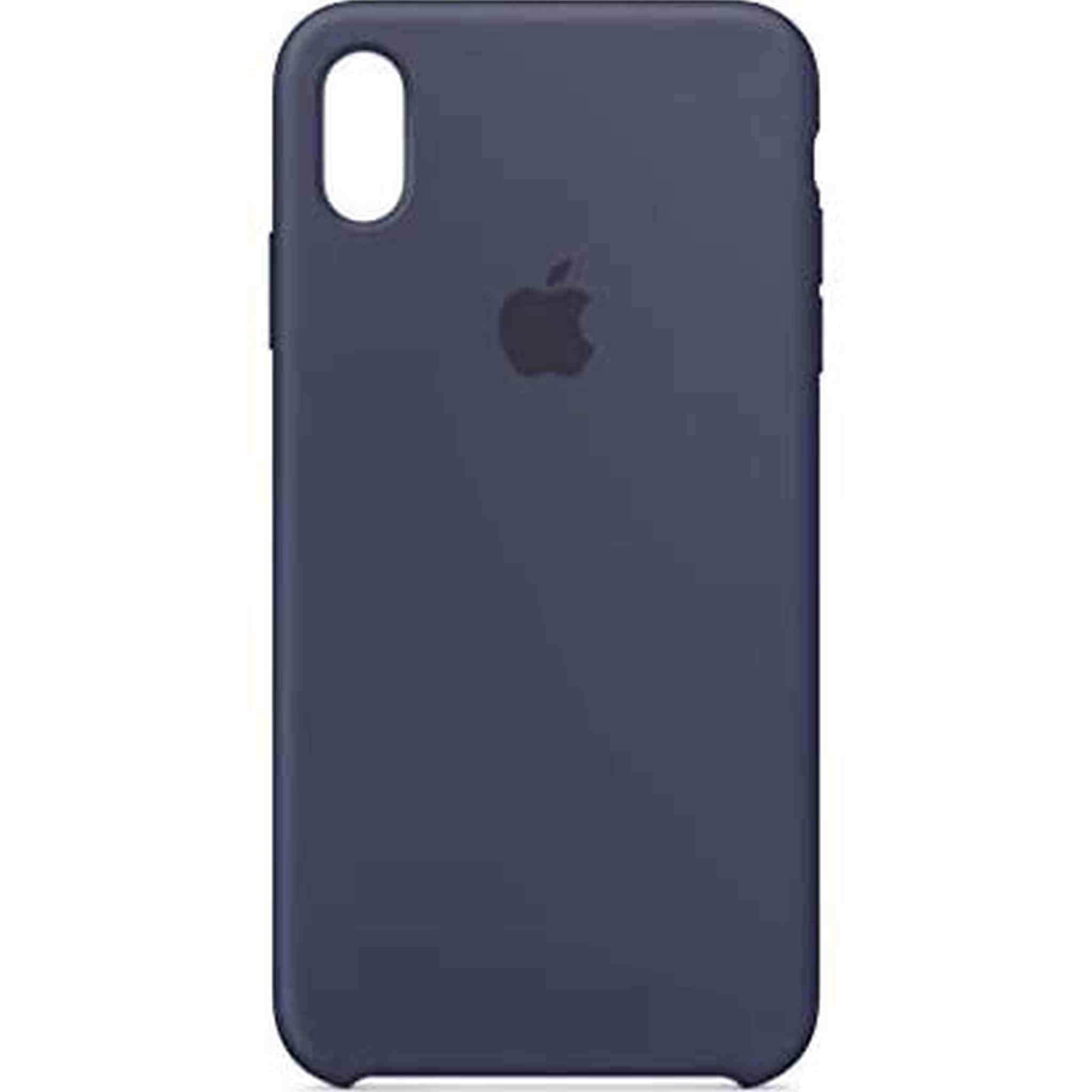 Apple Silicone Case for iPhone Xs Max - Midnight Blue Apple