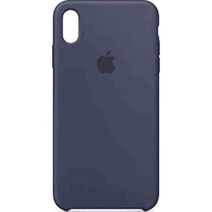Apple Silicone Case for iPhone Xs Max - Midnight Blue Apple