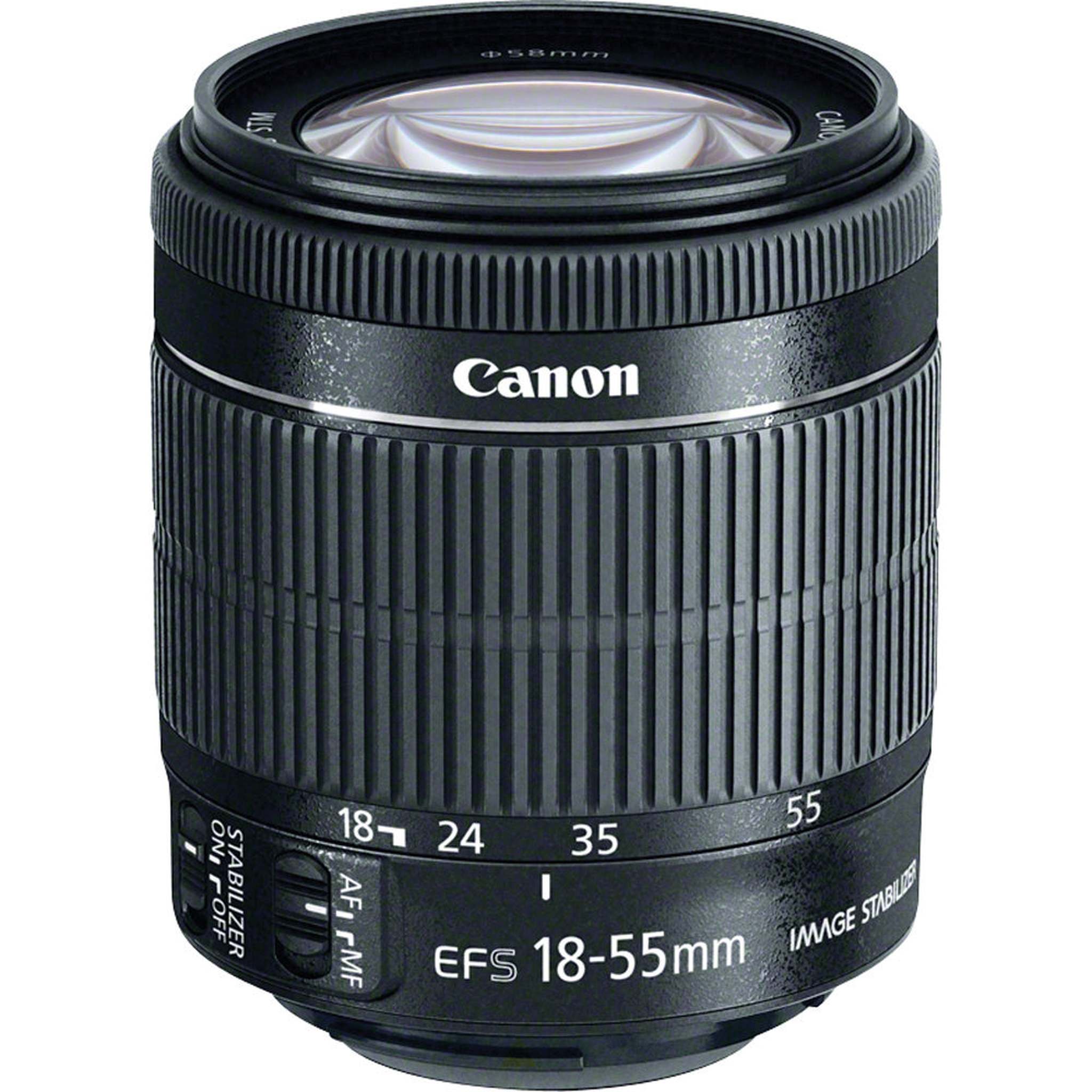 Canon EF-S 18-55mm f/3.5-5.6 IS STM Zoom Lens Bulk Packaging Canon