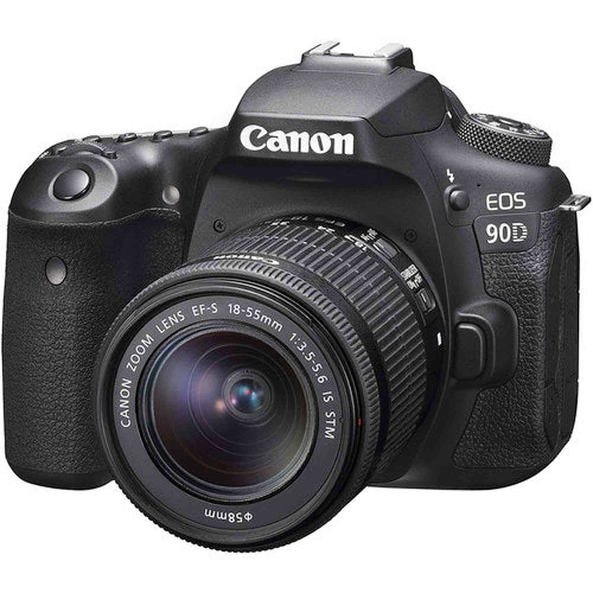Canon 90D Digital SLR Camera with 18-55 is STM Lens Canon