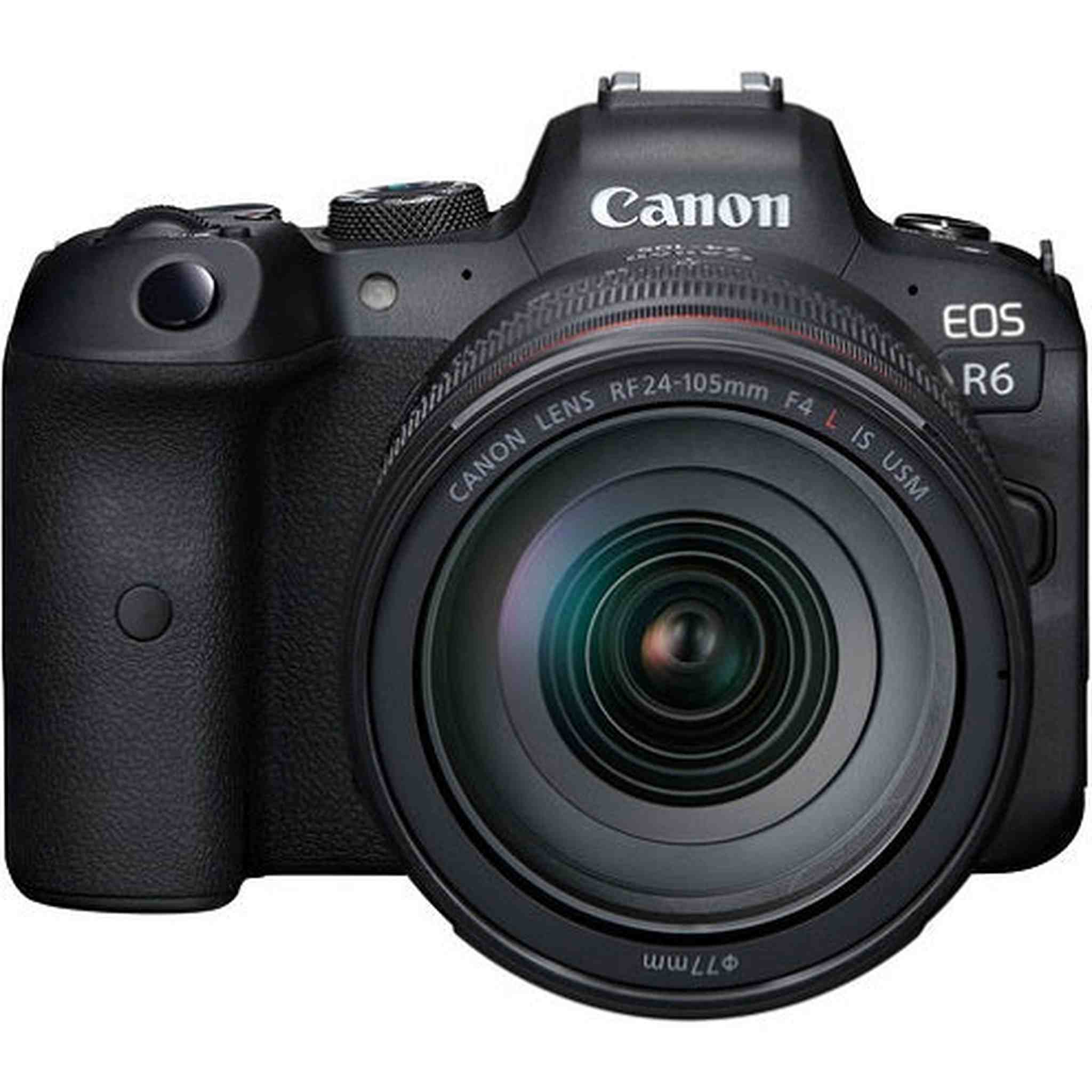 Canon EOS R6 Full-Frame Mirrorless Camera + RF24-105mm F4 L is USM Lens Kit Canon