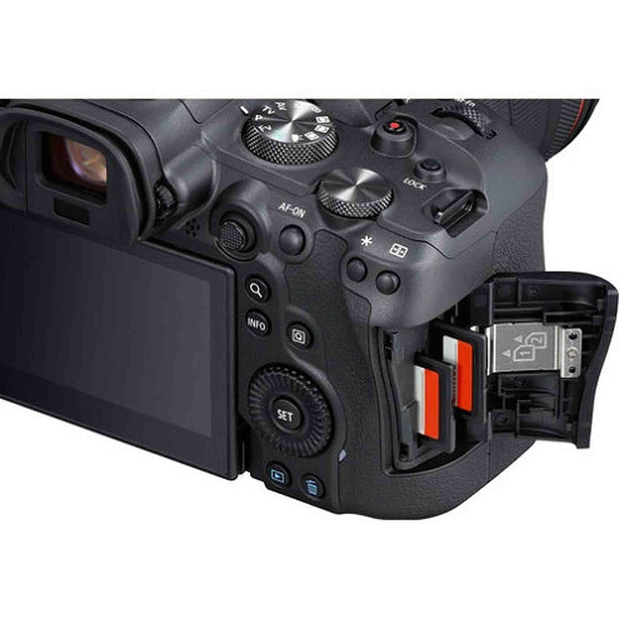 Canon EOS R6 Full-Frame Mirrorless Camera + RF24-105mm F4 L is USM Lens Kit Canon