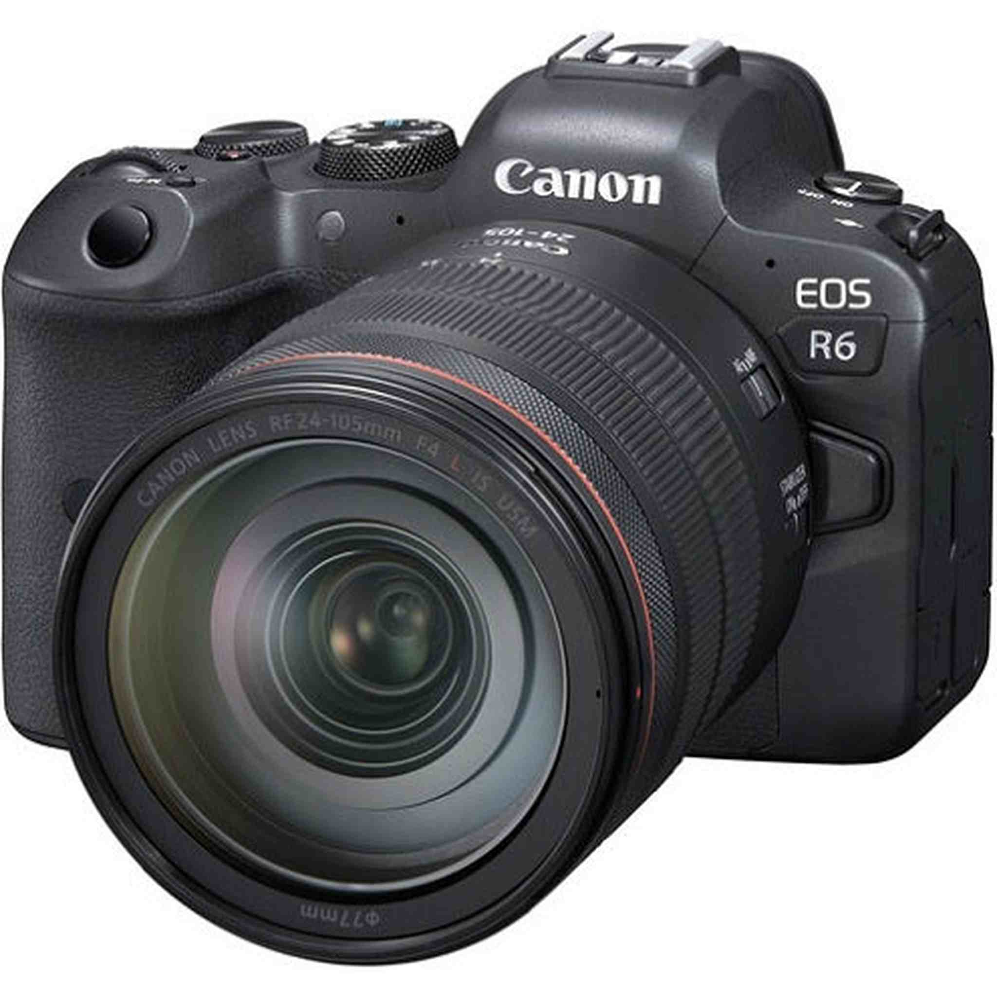 Canon EOS R6 Full-Frame Mirrorless Camera + RF24-105mm F4 L is USM Lens Kit Canon