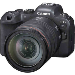 Canon EOS R6 Full-Frame Mirrorless Camera + RF24-105mm F4 L is USM Lens Kit Canon