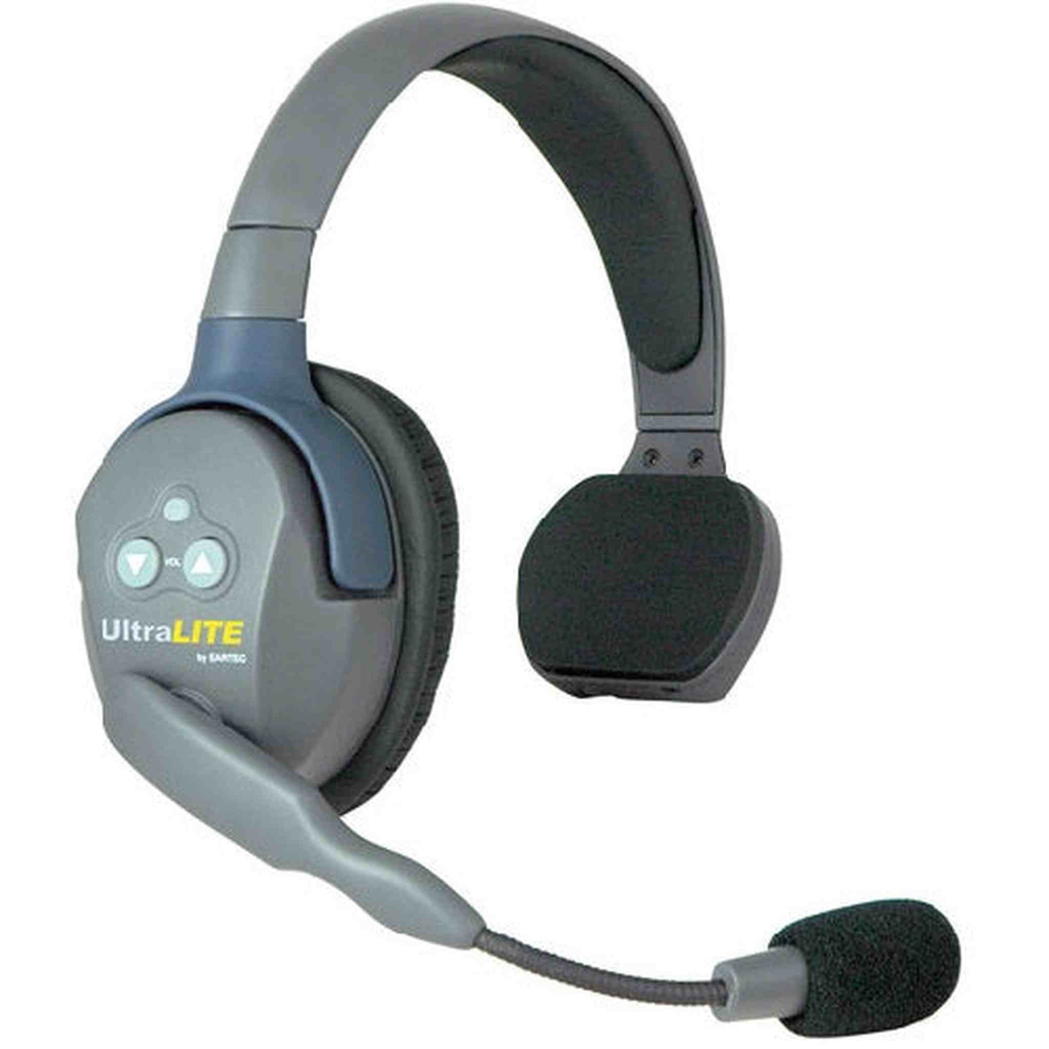Eartec UL2S UltraLITE Full Duplex Wireless Headset Communication for 2 Users - 2 Single Ear Headsets EARTEC