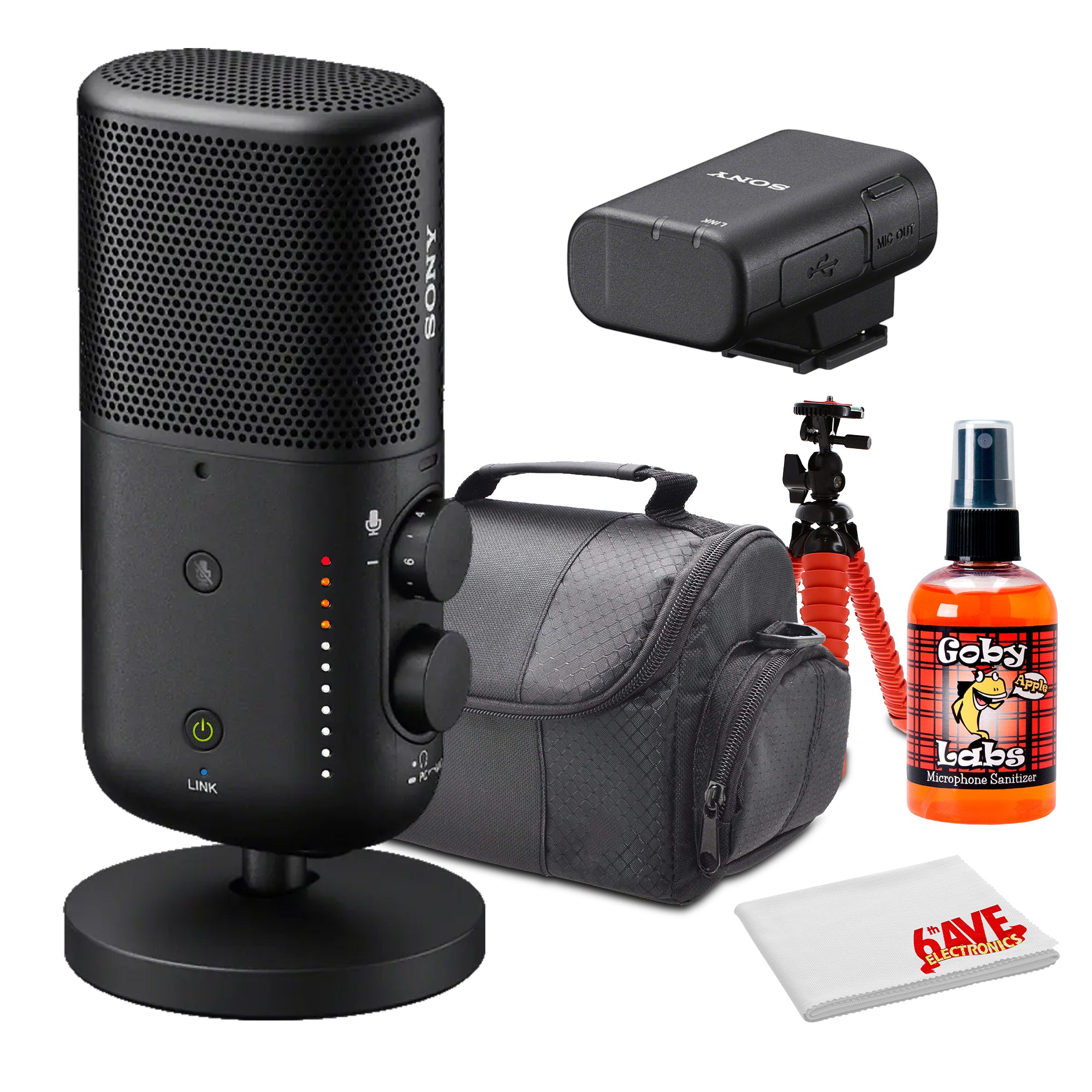 Sony ECM-S1 Wireless Streaming Microphone | Multi-Interface Shoe + More Sony