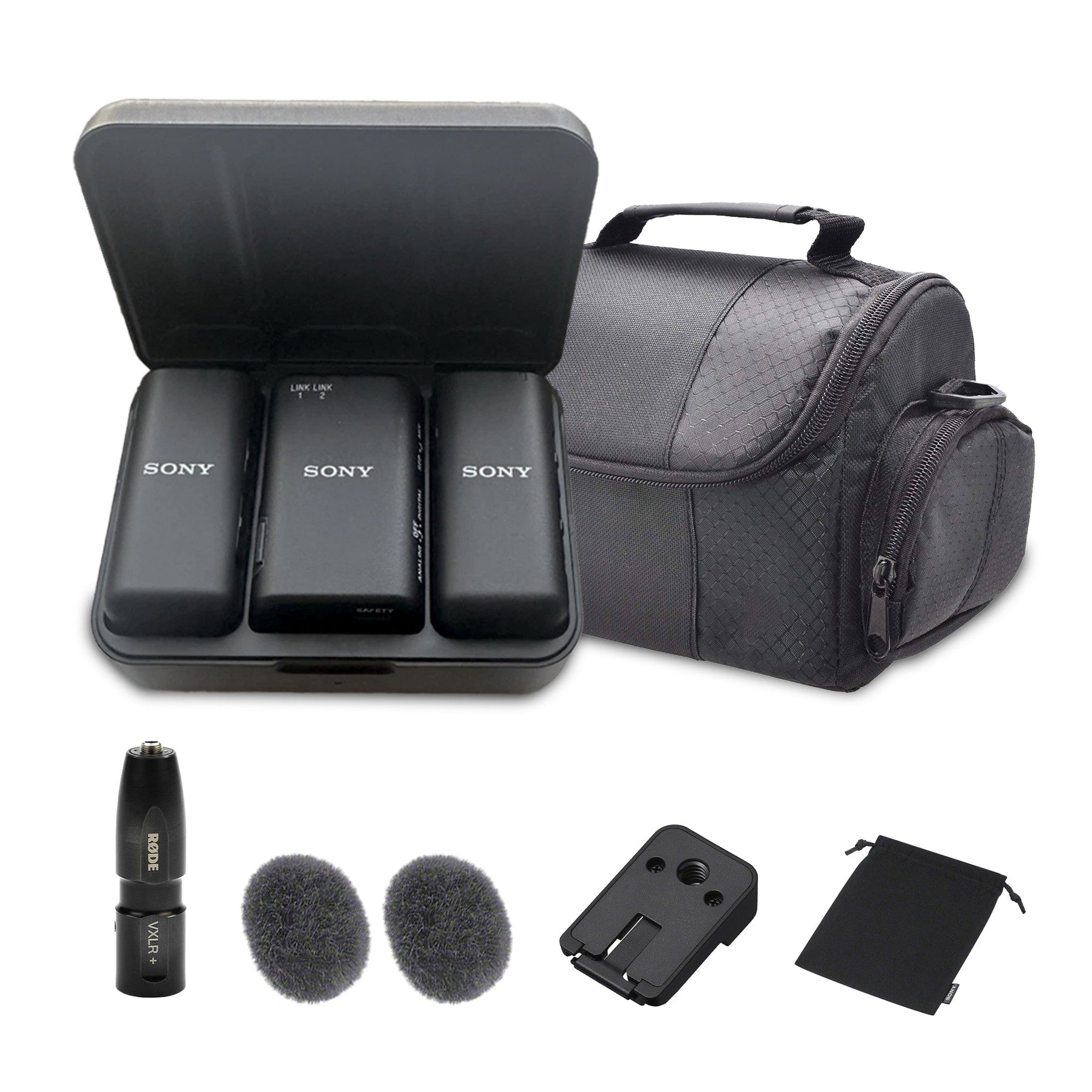 Sony ECM-W3 2-Person Wireless Mic System | Noise Reduction, Clear Audio + More Sony