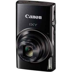 Canon Compact Digital Camera IXY 650 12x Optical Zoom IXY650 - Black - Bundle Canon