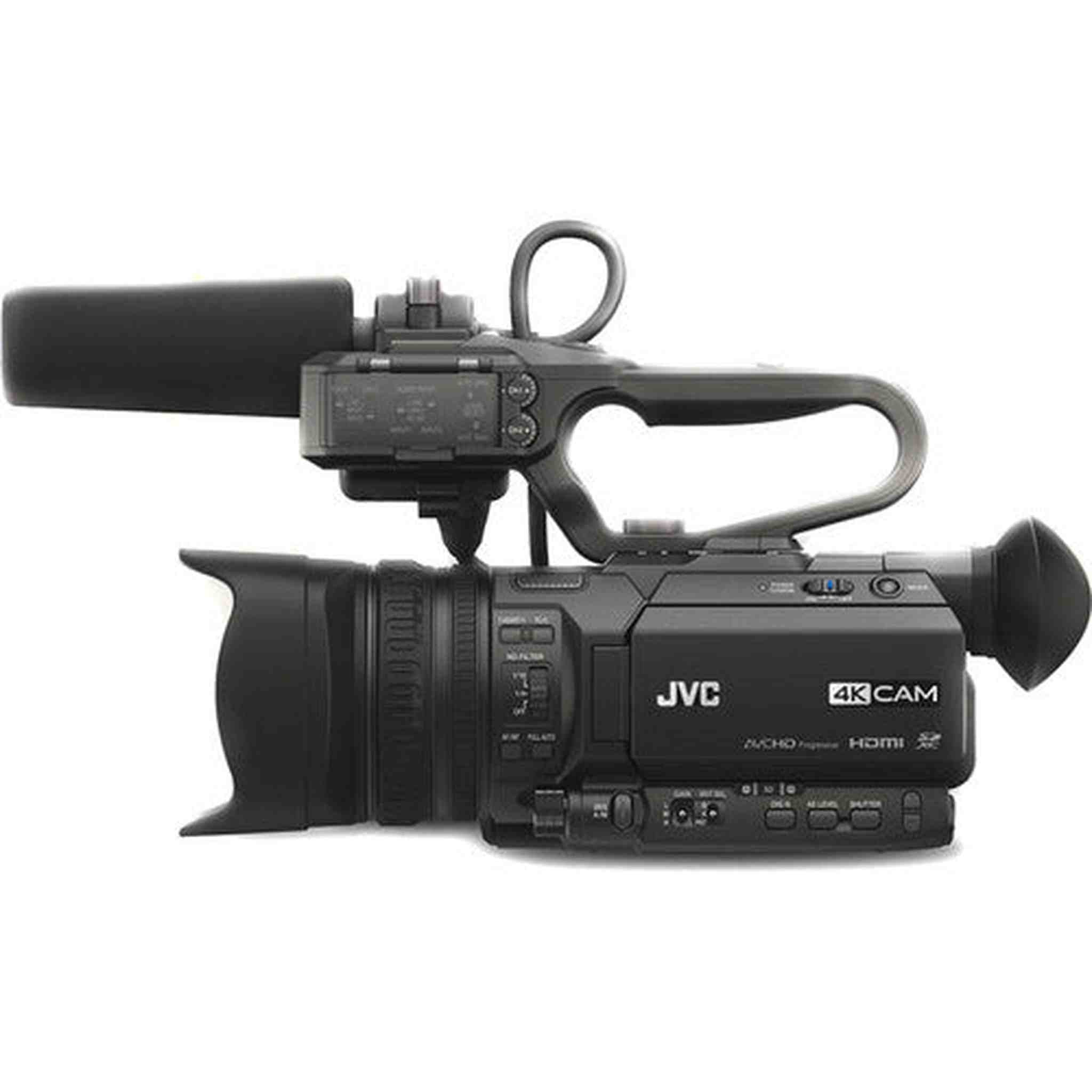 JVC GY-HM180U Camcorder, 3.5", Black JVC