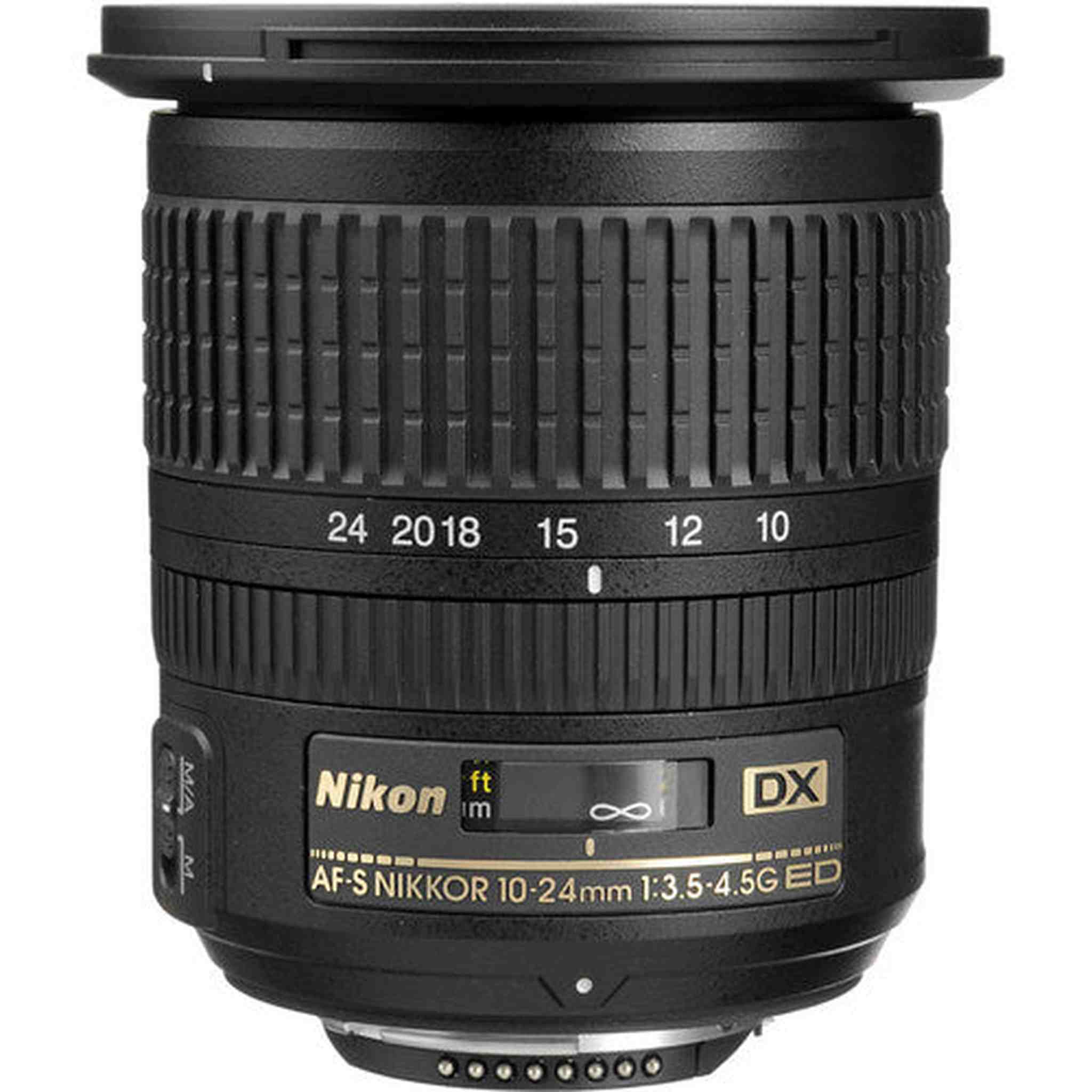 Nikon 10-24mm f/3.5/4.5G ED-IF AF-S DX Autofocus Zoom Lens for Digital SLR Cameras - International Version Nikon