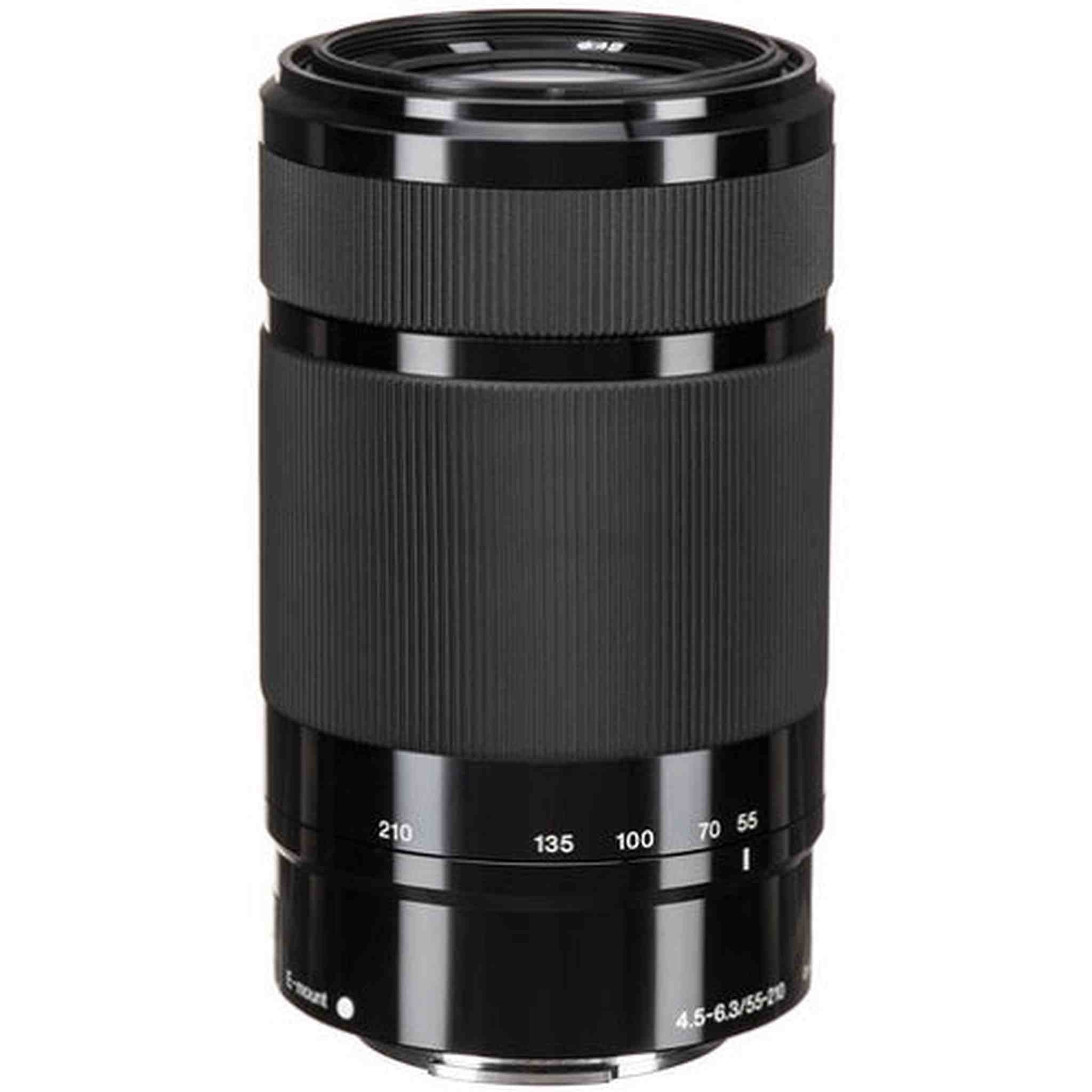 Sony E 55-210mm f/4.5-6.3 OSS E-Mount Lens - Black Sony