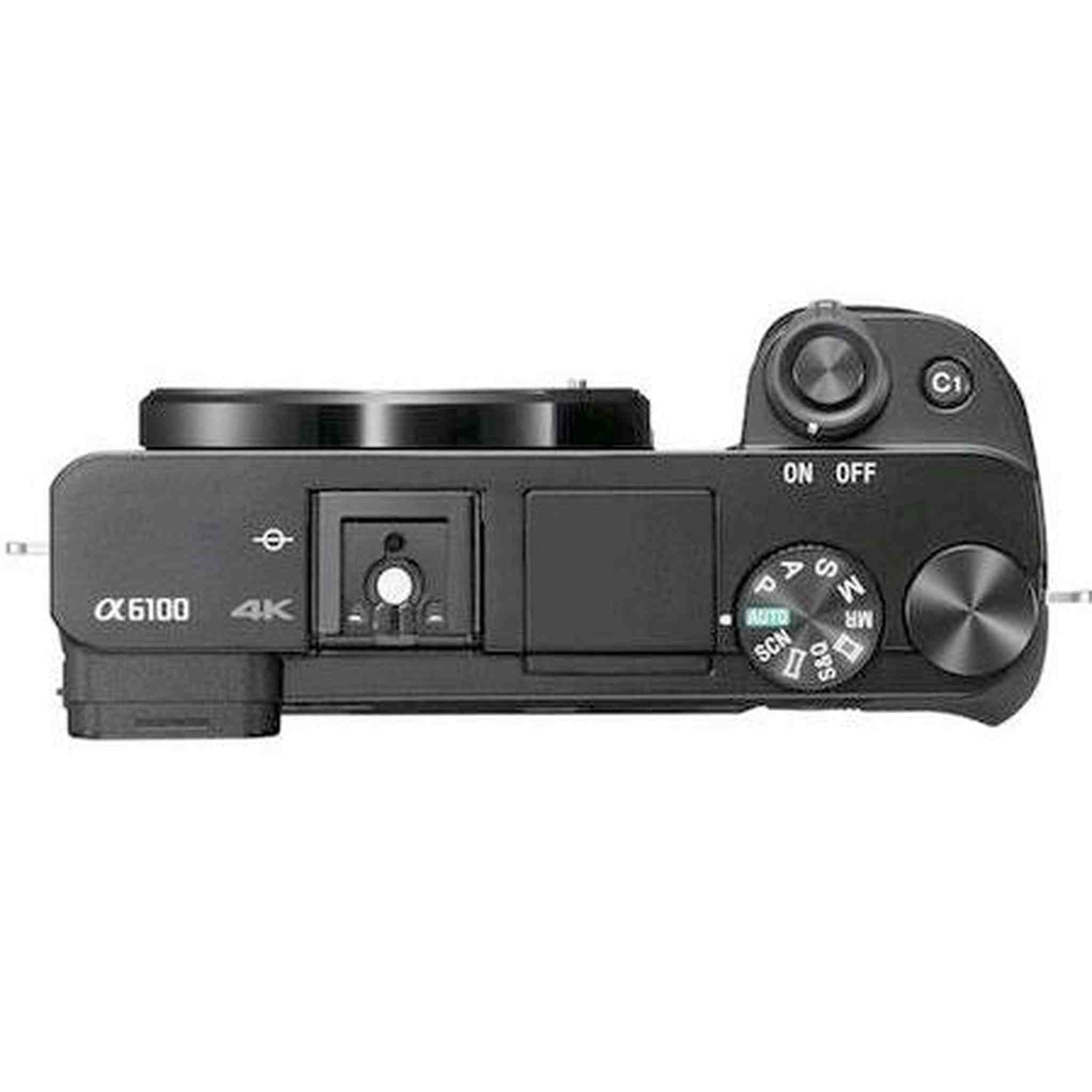 Sony Alpha A6100 Mirrorless Camera with 16-50mm Zoom Lens Sony