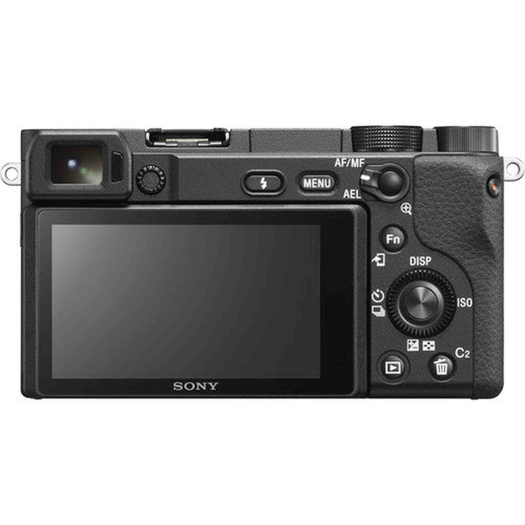Sony a6400 ILCE-6400 - Digital camera - mirrorless - 24.2 MP - APS-C - 4K / 30 fps - body only - Wi-Fi, NFC, Bluetooth - black Sony