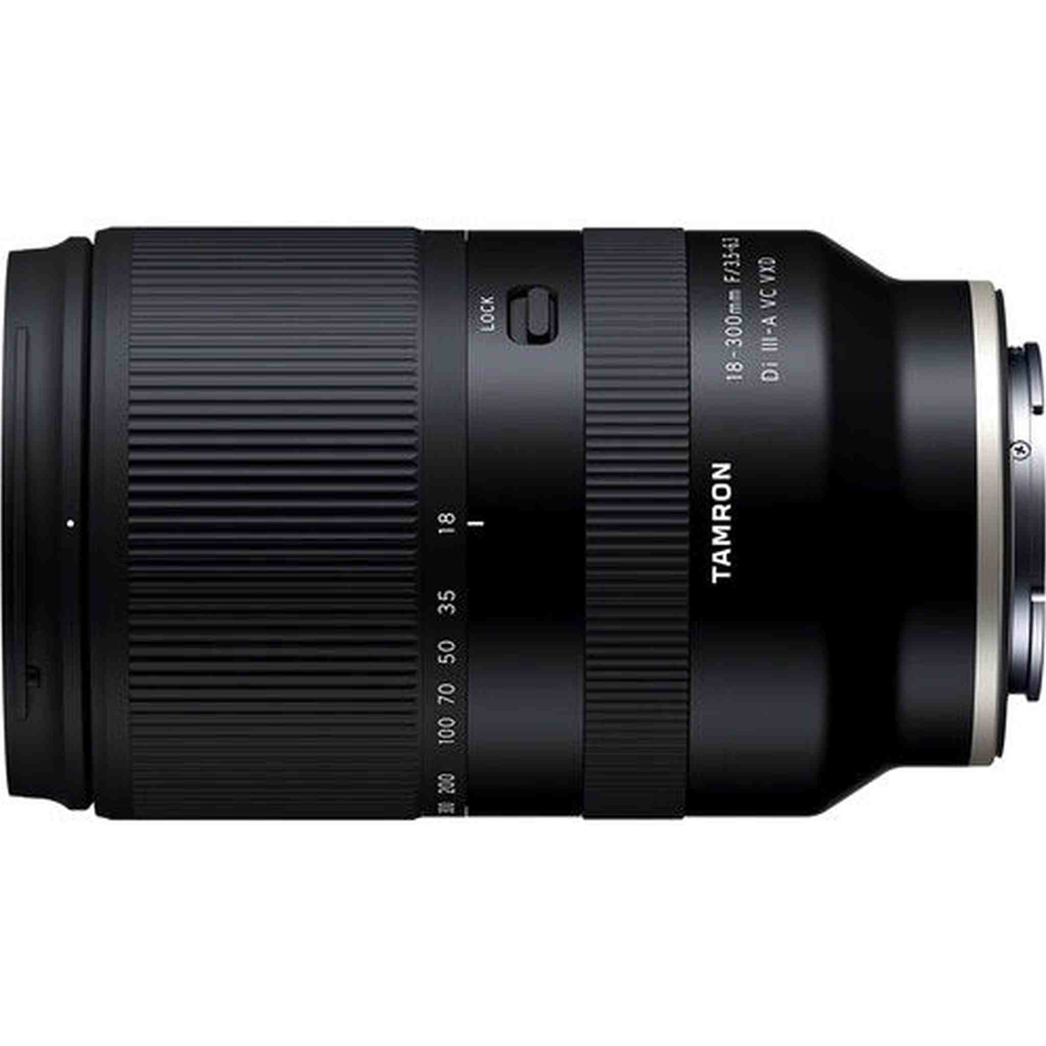 Tamron 18-300mm F/3.5-6.3 Di III-A VC VXD Lens for Sony E APS-C Mirrorless Cameras International Model Tamron