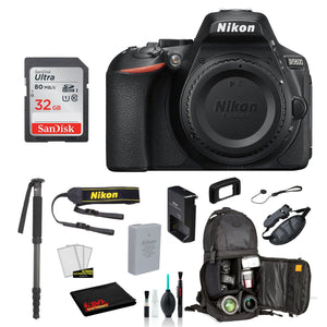 Nikon D5600 DSLR Camera Starter Bundle 01 Nikon