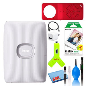 Fujifilm Instax Mini Link 2 Printer 3-Colors with 20 Mini Films + Speaker - Fujifilm