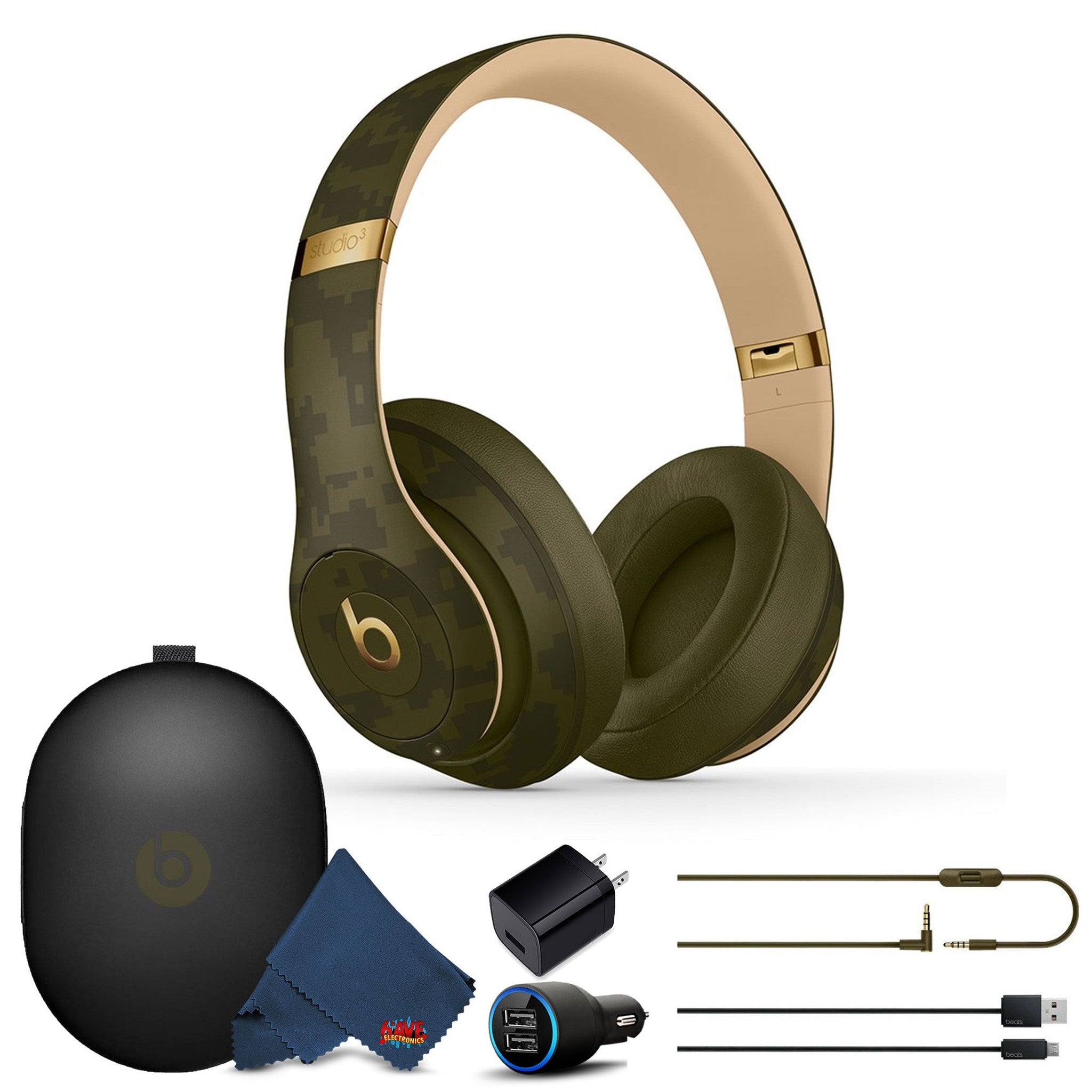 Beats Studio3 Wireless Headphones with USB Charging Adapters - Beats By Dre