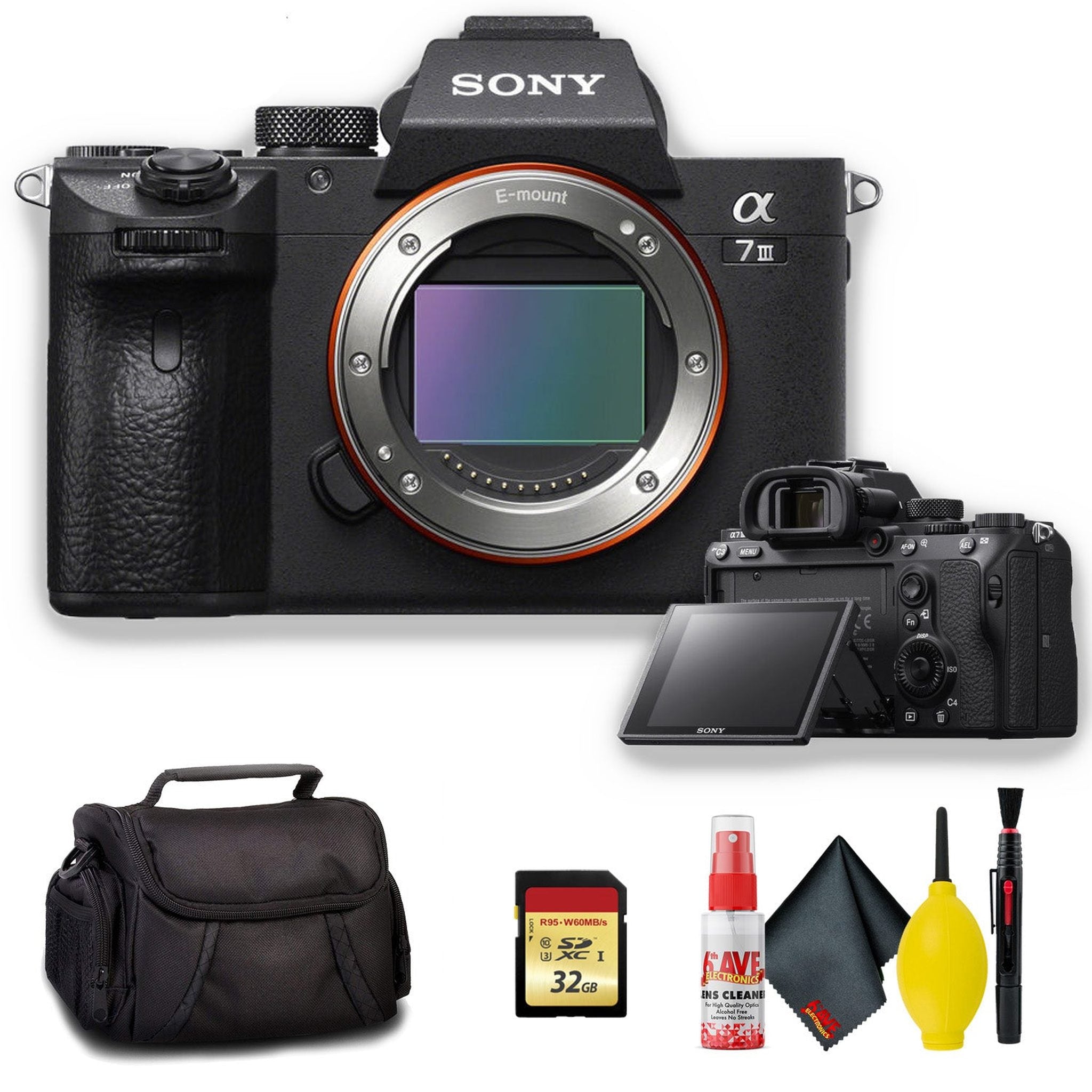 Sony Alpha a7 III Mirrorless Digital Camera Body Only - Kit Bundle - Used Sony