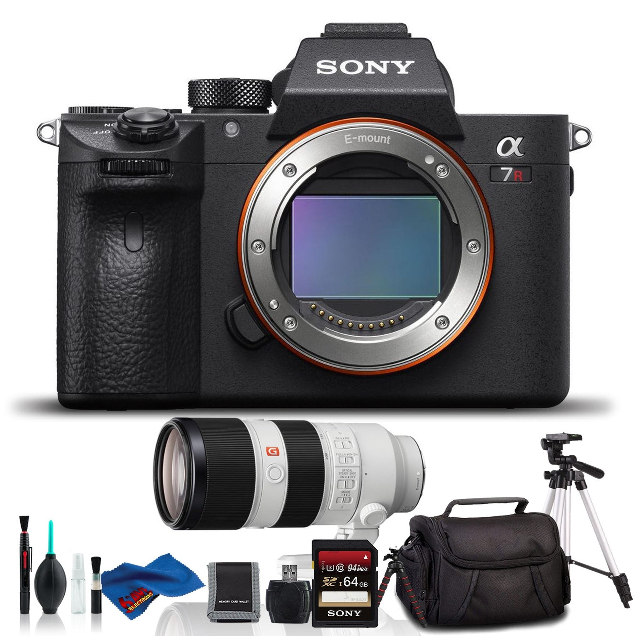 Sony Alpha a7R III Mirrorless Digital Camera with 70-200mm Lens - Deluxe Kit - Used Sony
