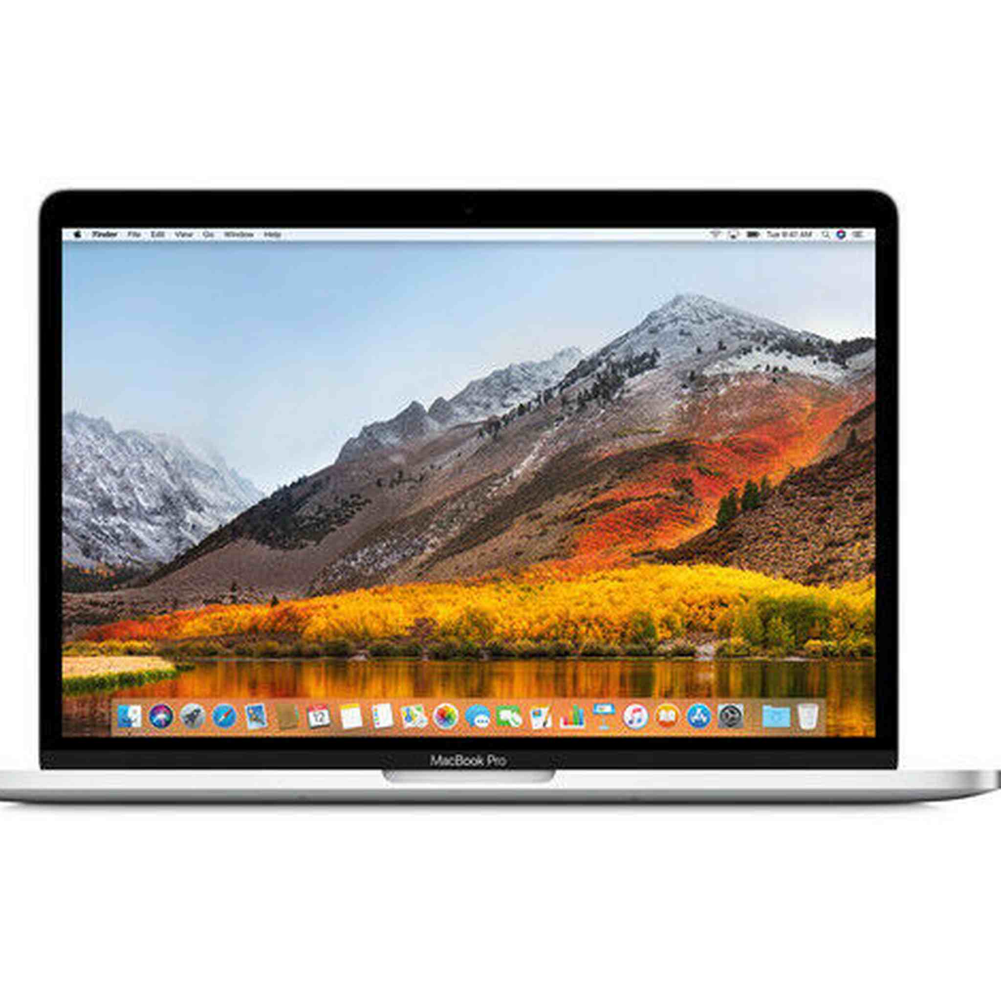 Apple MacBook Pro 13" Retina, Touch Bar, 2.3GHz Quad-Core Intel Core i5, 8GB RAM, 512GB SSD - Silver Latest Model - Used Apple