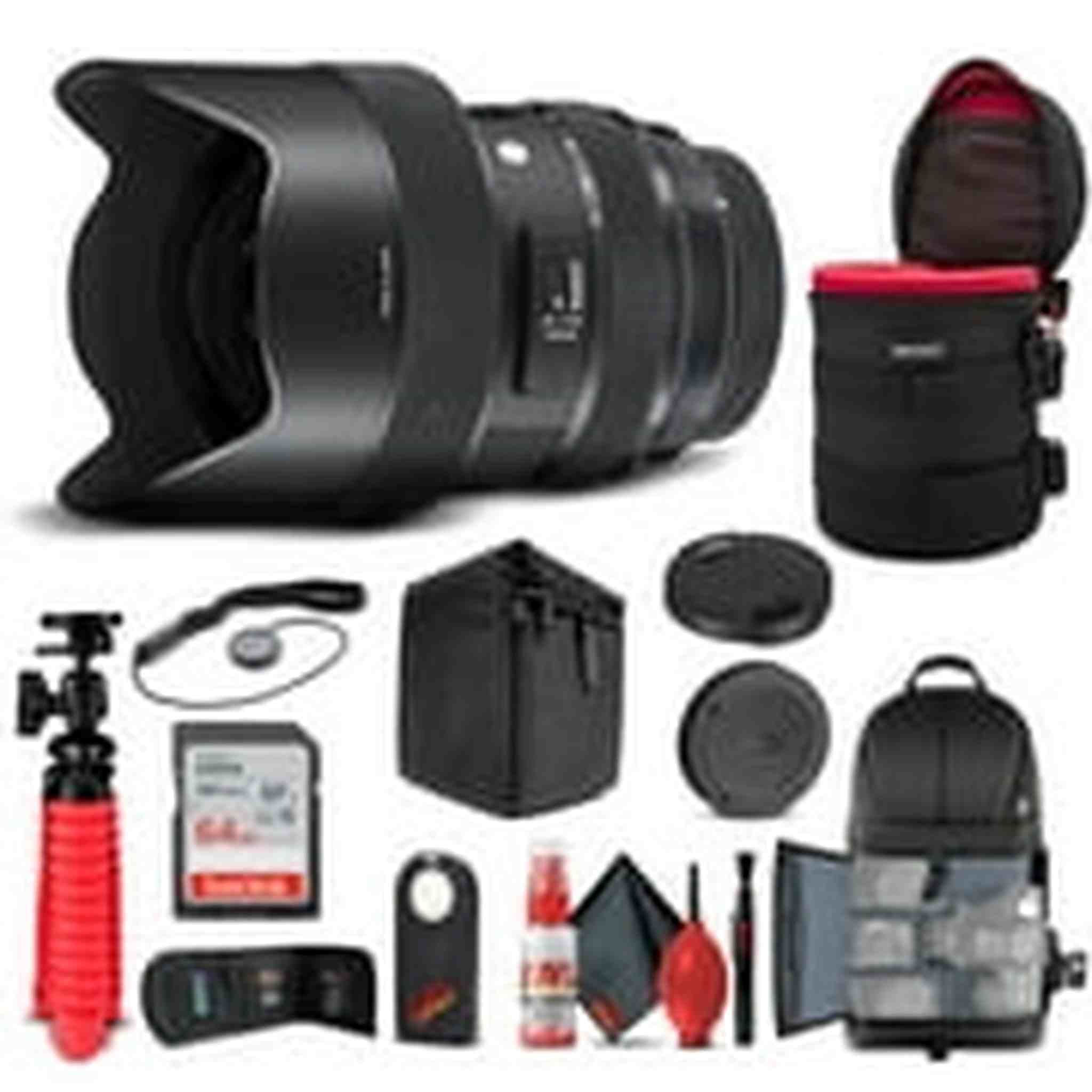 Sigma 14-24mm f/2.8 DG HSM Art Lens for Canon EF 212954 Bundle Sigma