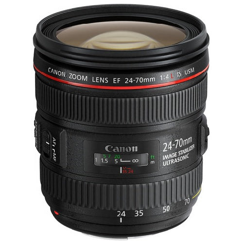 Canon EF 24-70mm f/4L IS USM Lens International Version 6313B002 - Used