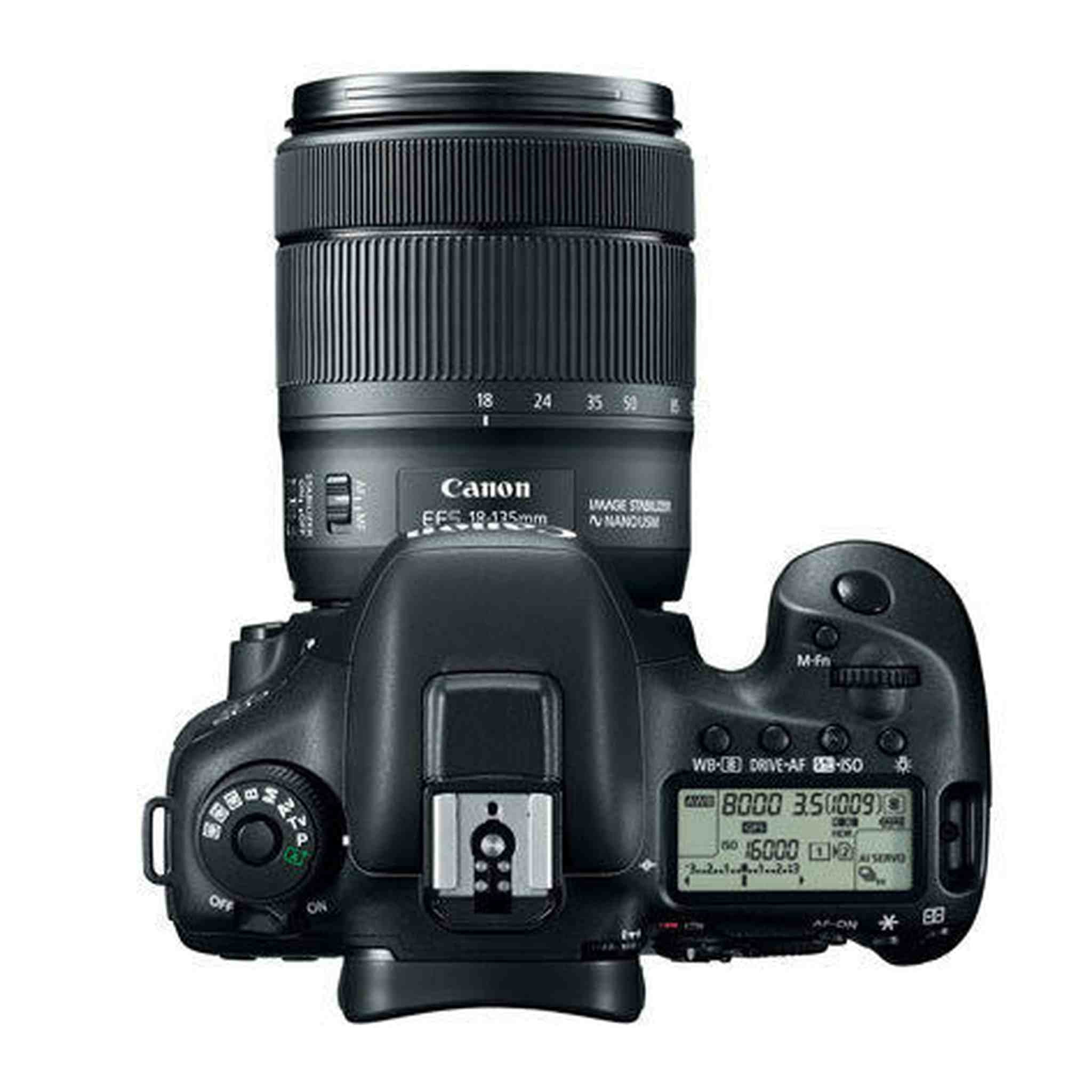 Canon EOS 7D Mark II Digital SLR Camera with EF-S 18-135mm is USM Lens Wi-Fi Adapter Kit International Model Canon