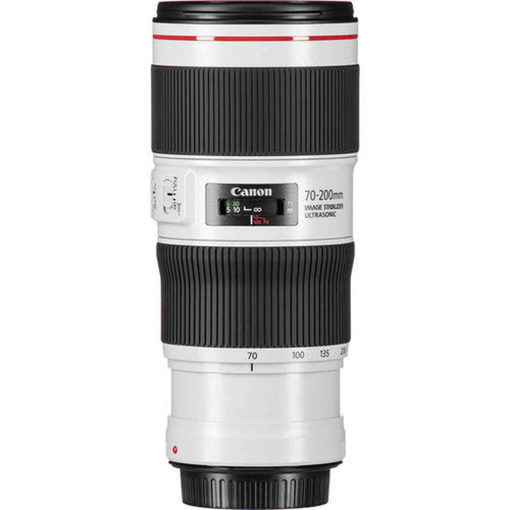 Canon EF 70-200mm f/4L IS II USM Lens Bundle with Cleaning Kit, Filter Kits, and Padded Lens Case International Model Canon