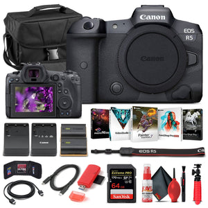 Canon EOS R5 Mirrorless Camera Body Only 4147C002 - Basic Bundle Canon