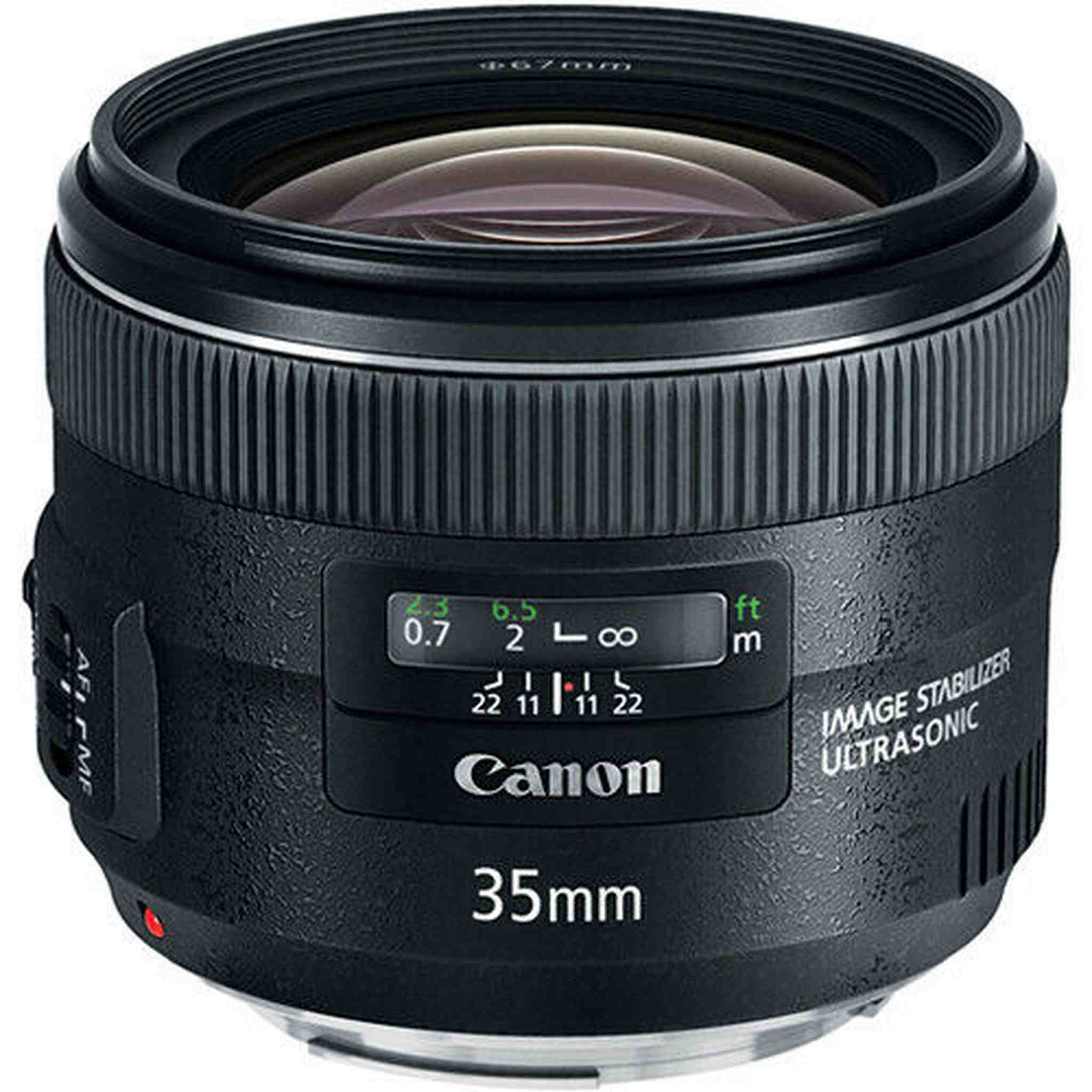 Canon EF 35mm f/2.0 IS USM Standard Prime Lens + UV Filter& Cleaning Kit Bundle Canon
