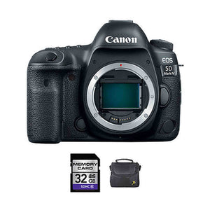 Canon EOS 5D Mark IV DSLR Camera + 32GB Memory Card & Soft Case Bundle Canon