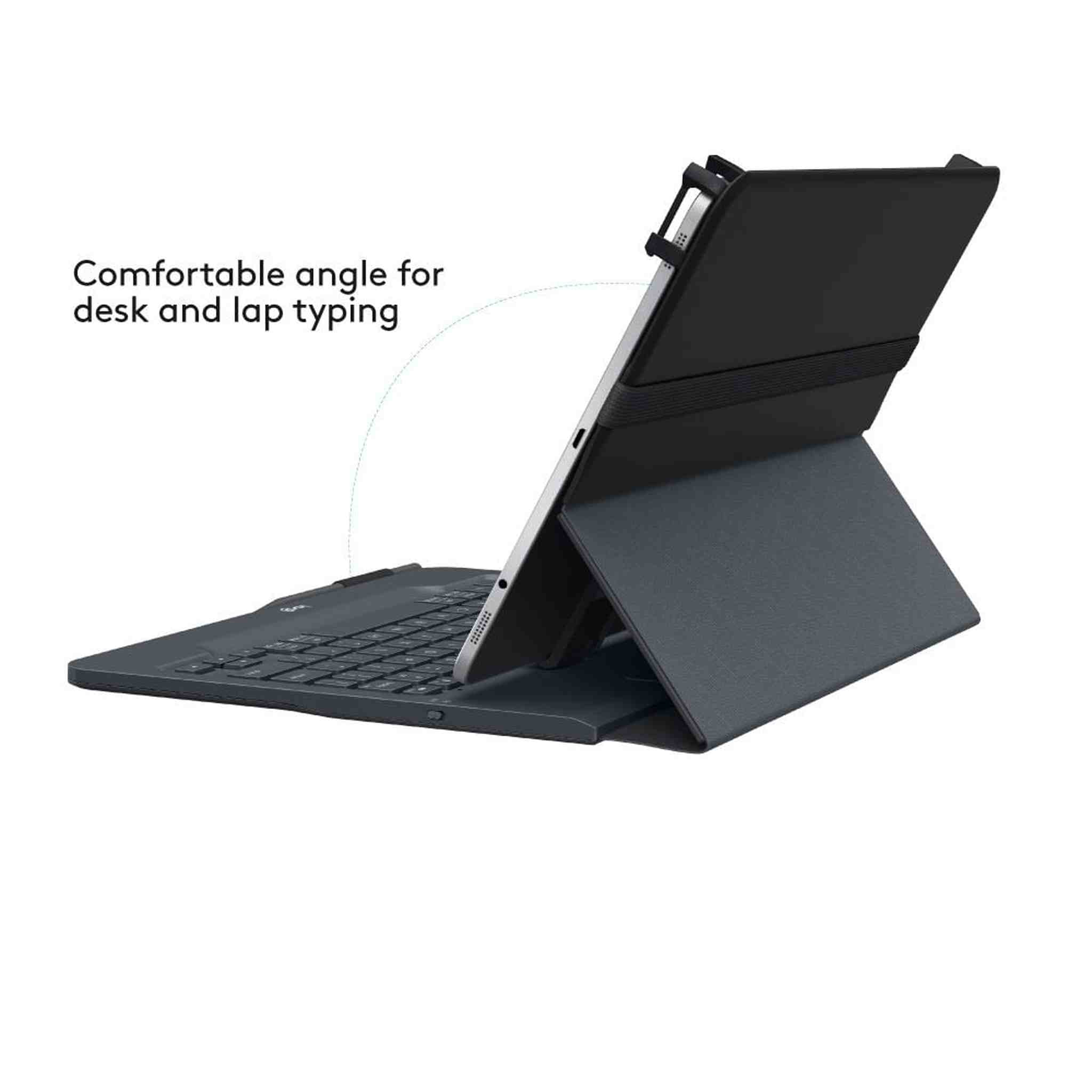 Logitech Universal Folio with Integrated Bluetooth 3.0 Keyboard for 9-10" Apple, Android, Windows Tablets Logitech