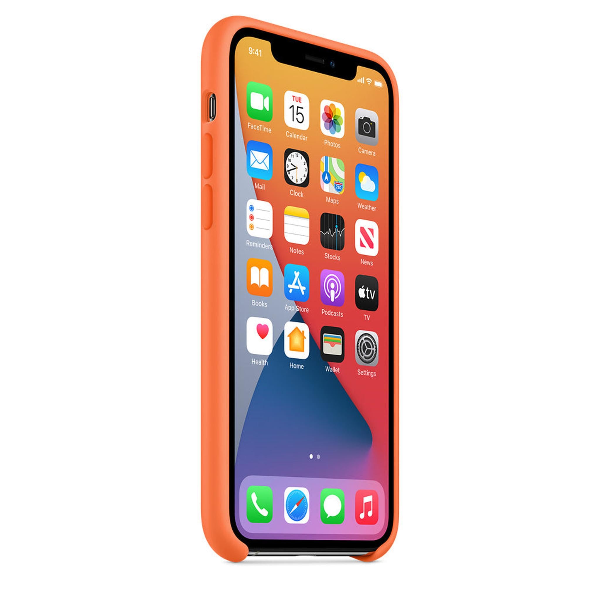 Apple iPhone 11 Pro Max Silicone Case - Vitamin C - Used Apple