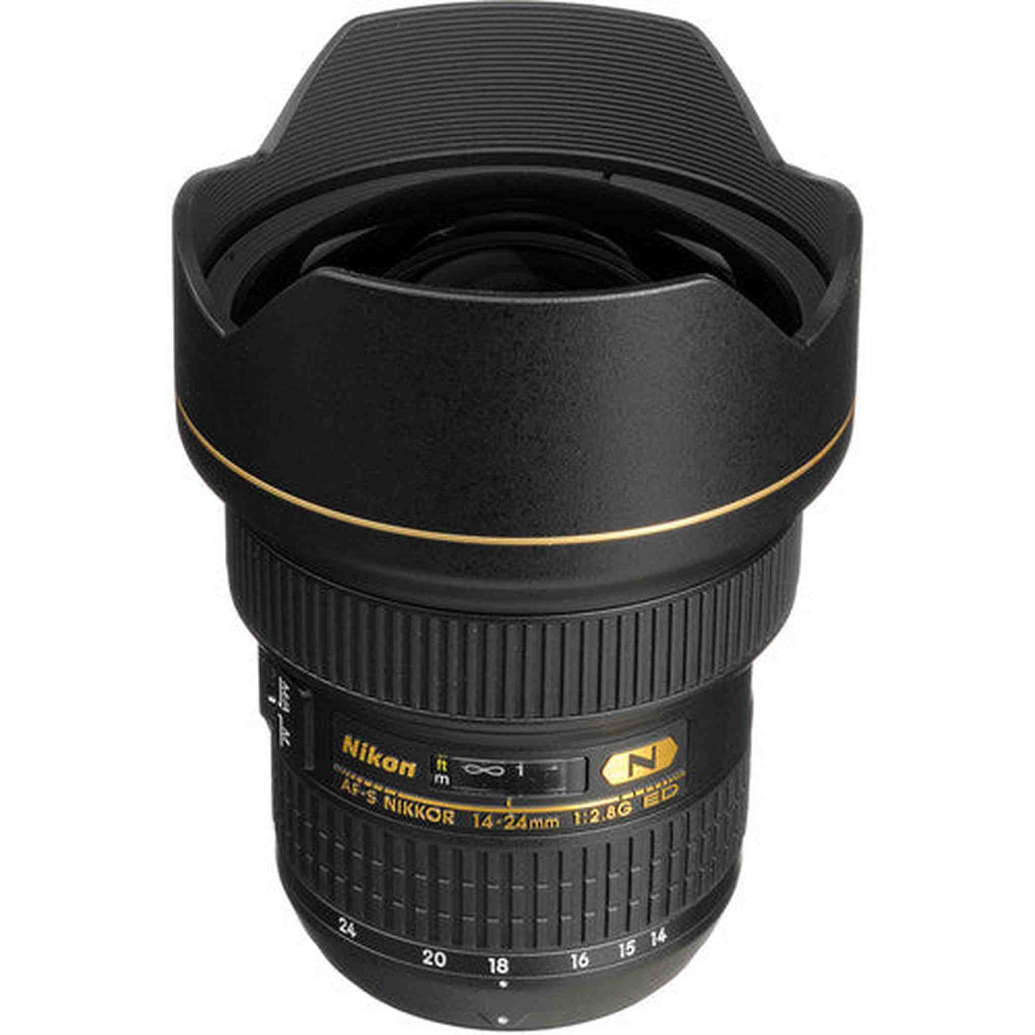 Nikon 14-24mm F/2.8G AF-S Silentwave Lens - Standard Bundle Nikon