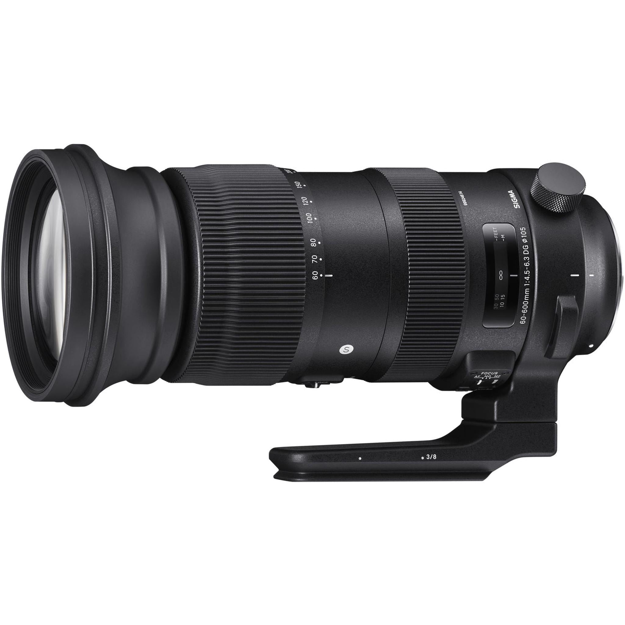 Sigma 60-600mm f/4.5-6.3 DG OS HSM Sports Lens for Canon EF Sigma