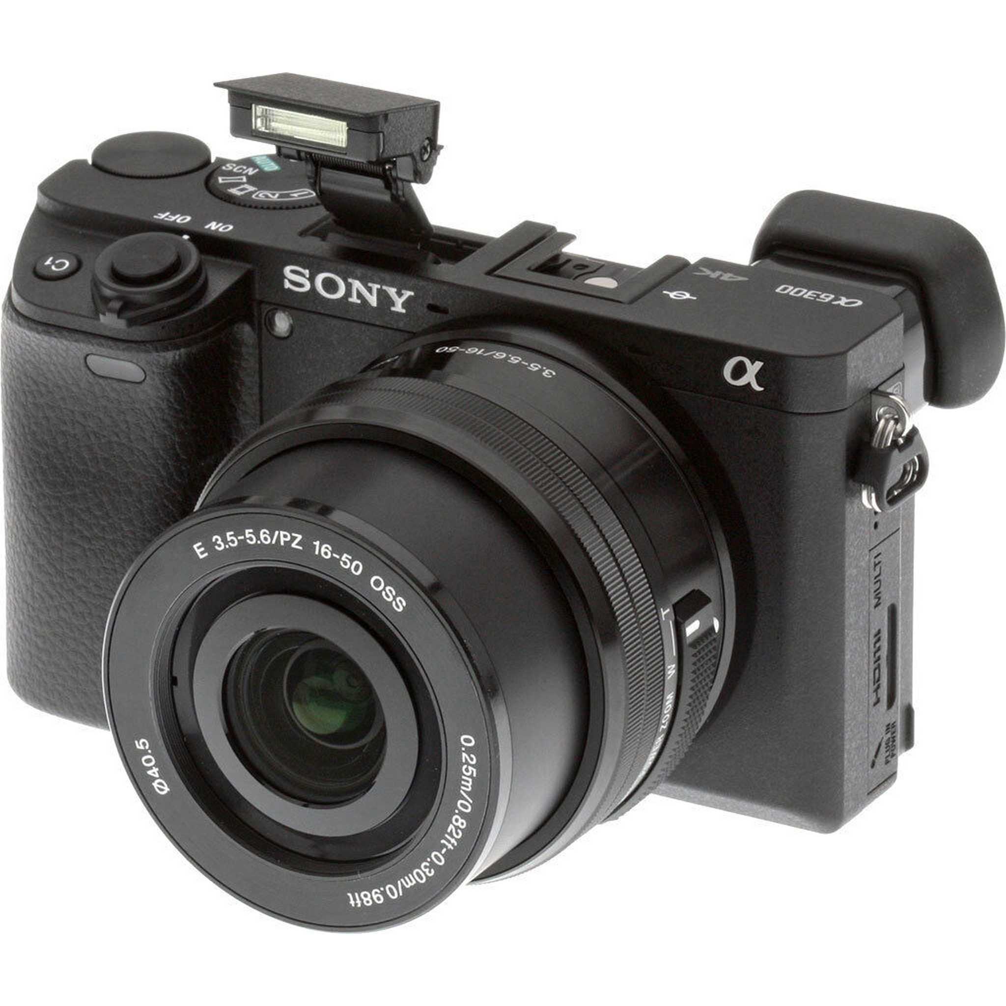 Sony Alpha a6300 Mirrorless Digital Camera w/16-50mm Lens Bundle Sony
