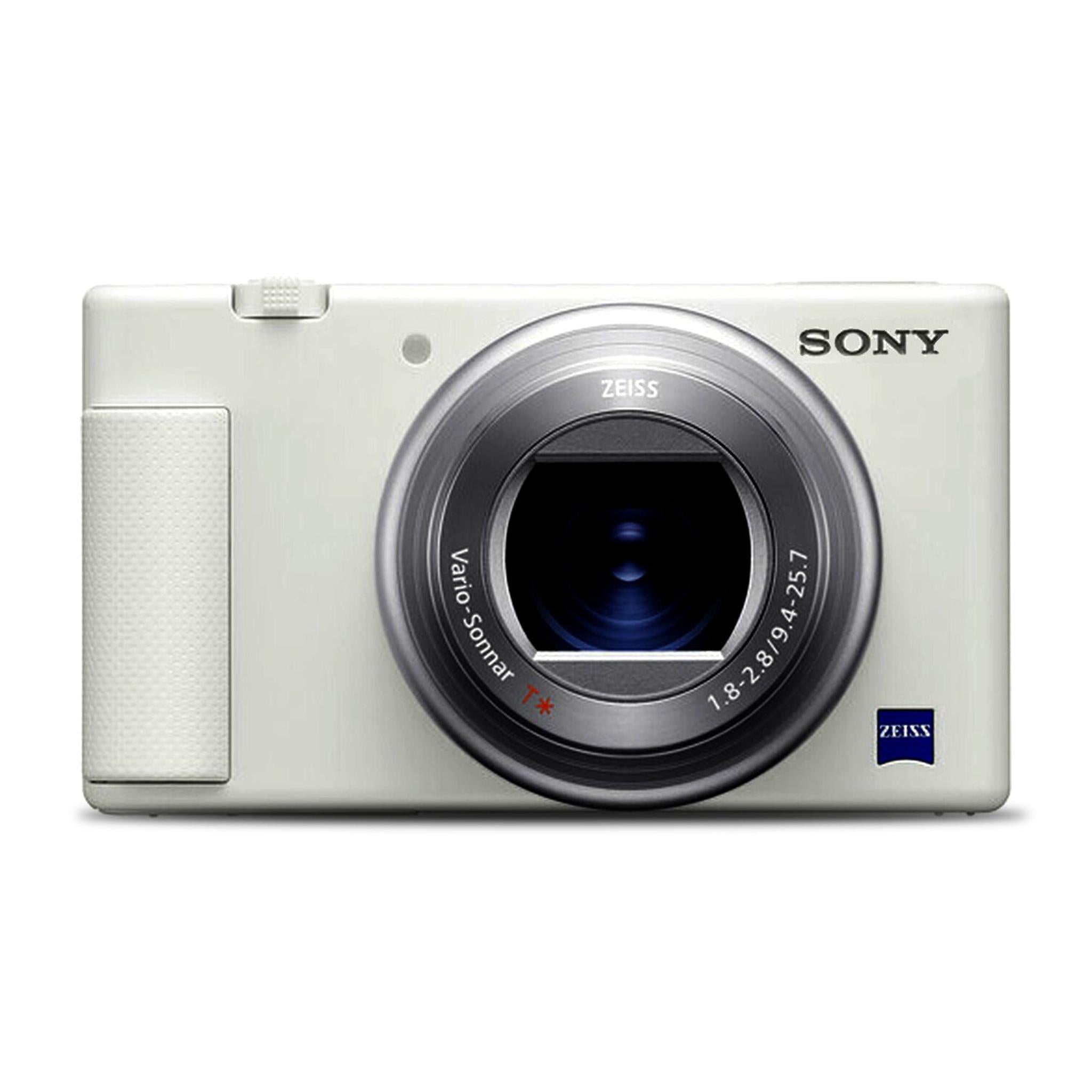 Sony ZV-1 Digital Camera White - Reconditioned Sony