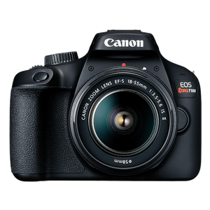 Canon EOS Rebel T100 / 4000D DSLR Camera with 18-55mm Lens Starter Bundle Canon