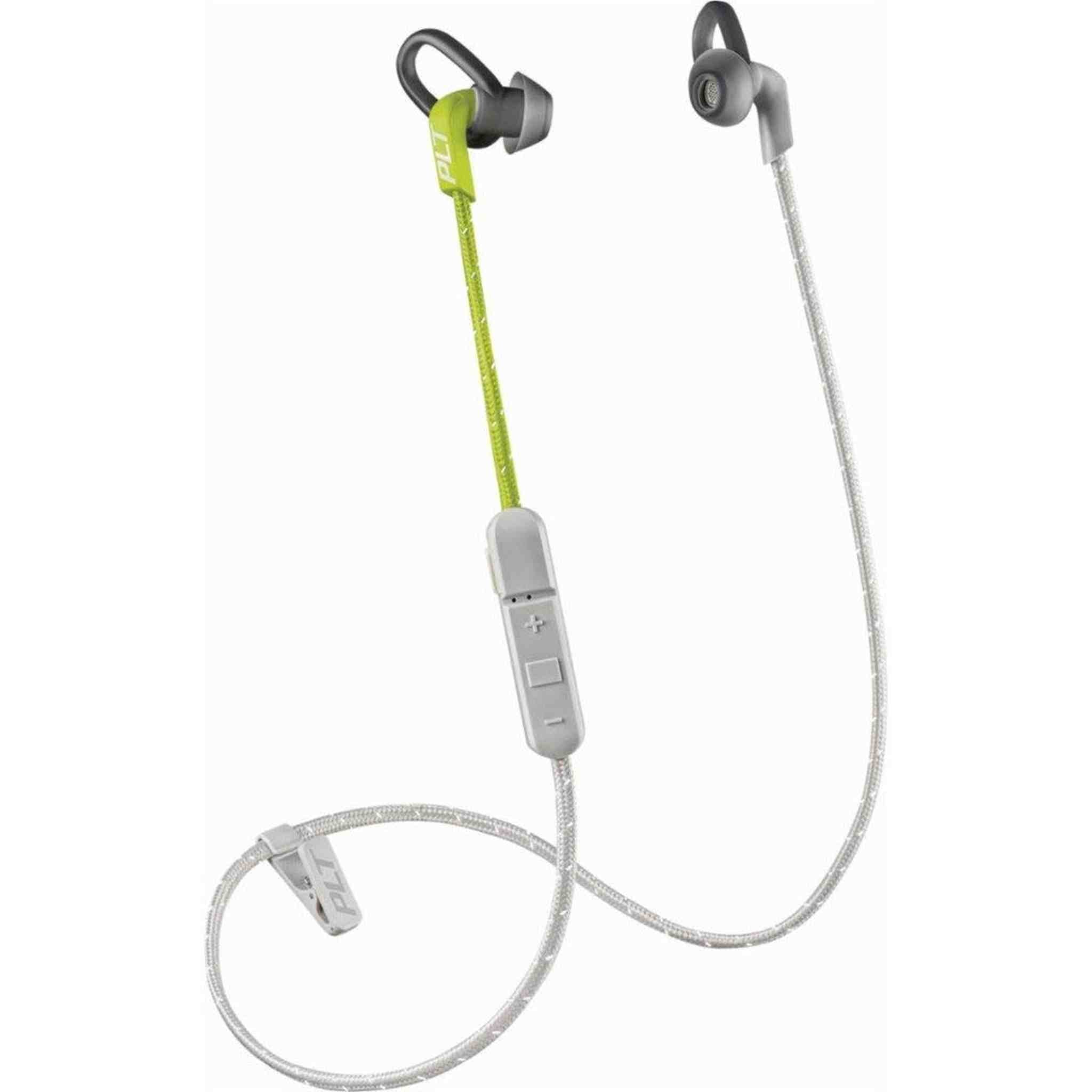 Plantronics 209061-99 Backbeat Fit 305 Wireless Sport Headset - Grey/Lime Green Plantronics