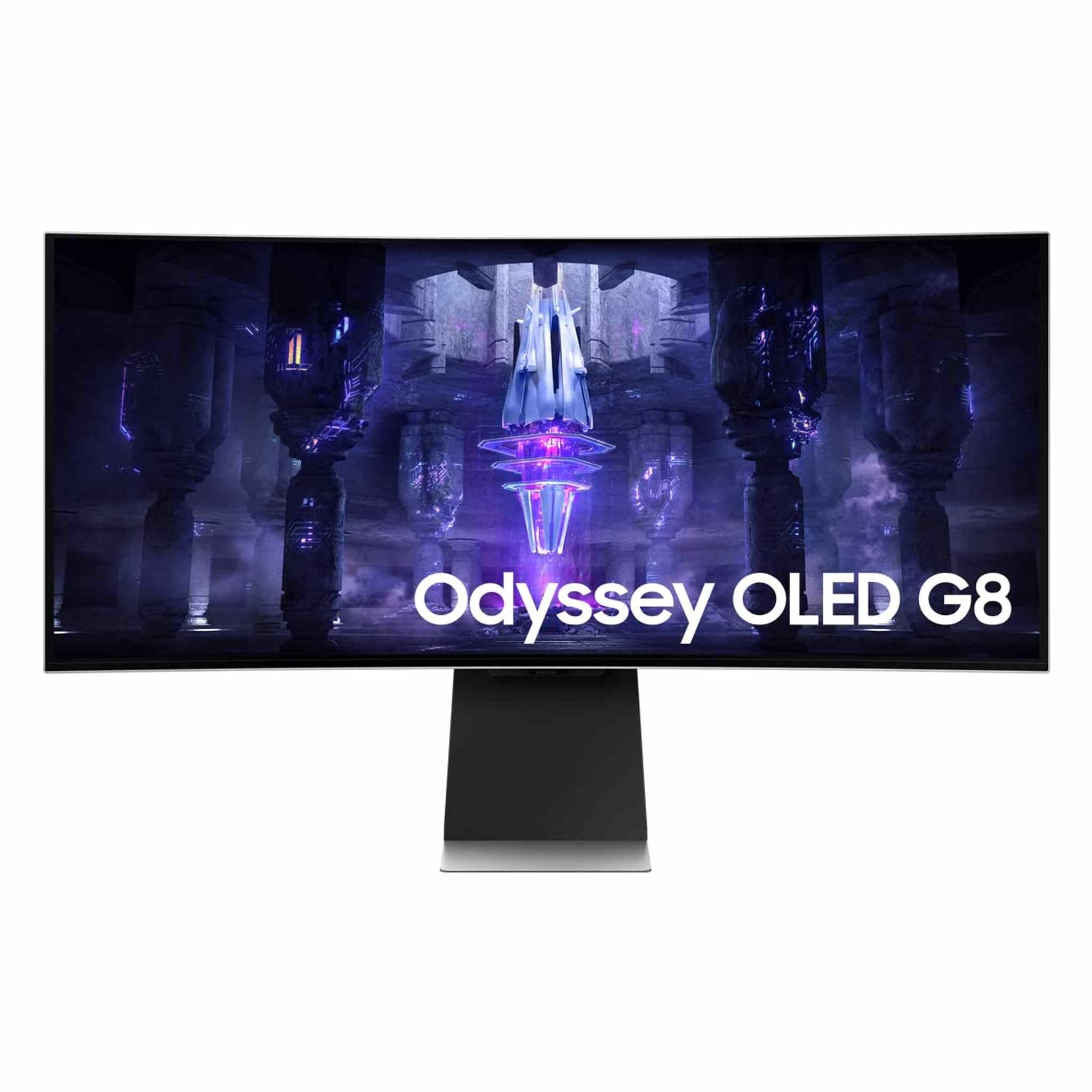 SAMSUNG 34-Inch Odyssey G85SB Series OLED Ultra WQHD Curved Gaming Monitor, 175Hz, 0.03ms, DisplayHDR True Black 400, AMD FreeSync Premium Pro, Advanced Game Streaming, LS34BG850SNXZA, 2023 Samsung