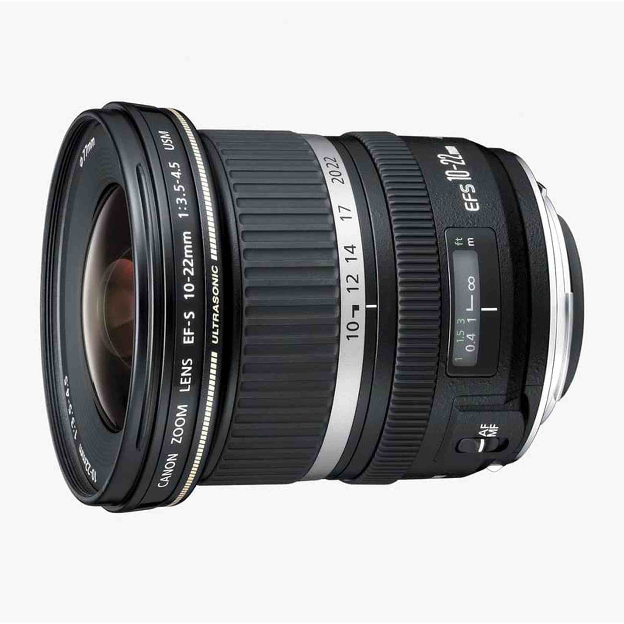 Canon EFS 10-22mm f/3.5-4.5 USM Lens Bundle. USA. Value Kit with Acc #9518A002 Canon