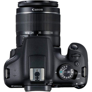 Canon EOS 2000D DSLR Camera with 18-55mm Lens + EOS Bag + Sandisk Ultra 64GB Card International Model Canon