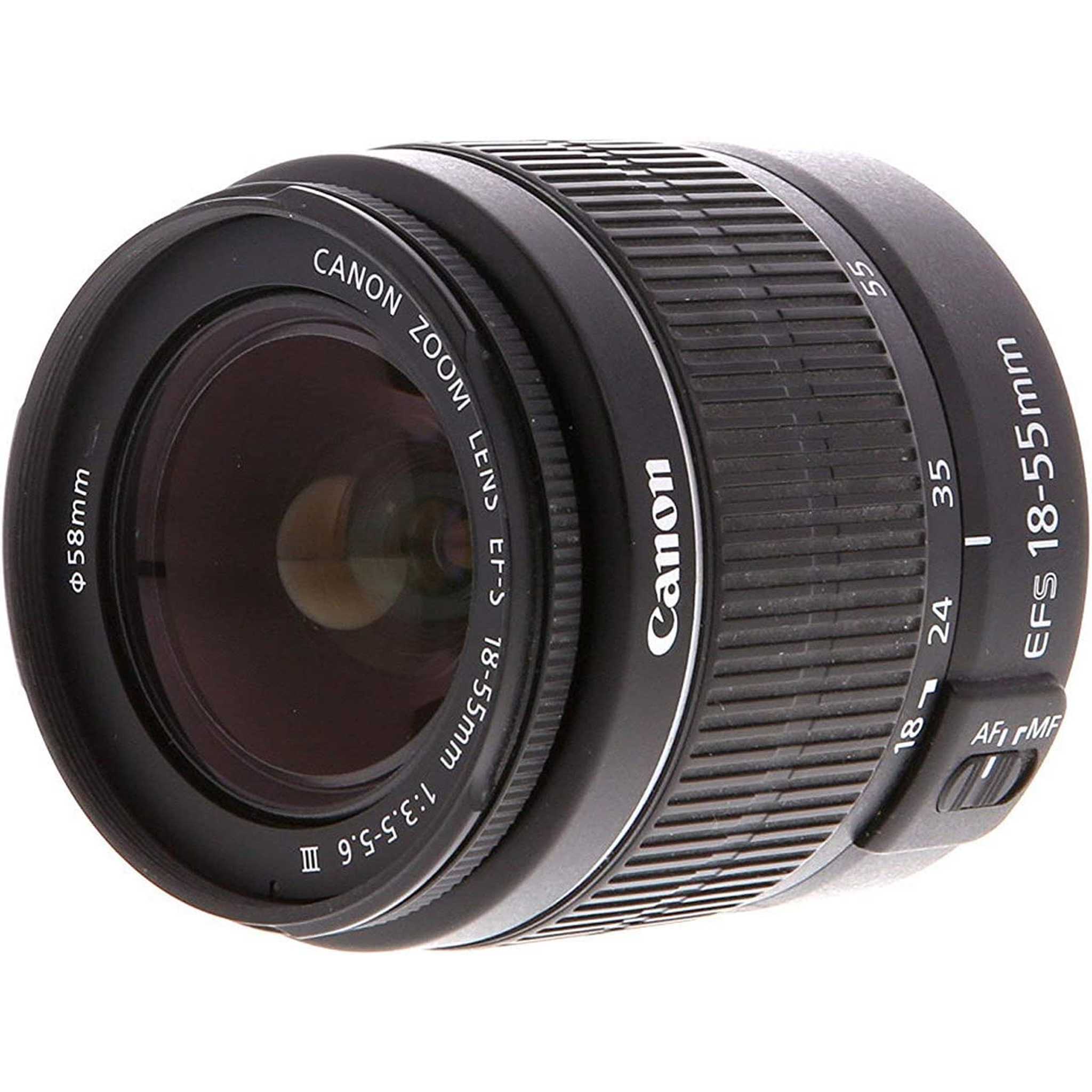 Canon EOS 2000D DSLR Camera with 18-55mm Lens + EOS Bag + Sandisk Ultra 64GB Card International Model Canon