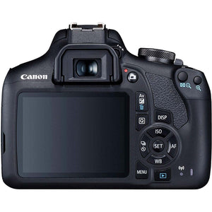 Canon EOS 2000D DSLR Camera with 18-55mm Lens + EOS Bag + Sandisk Ultra 64GB Card International Model Canon