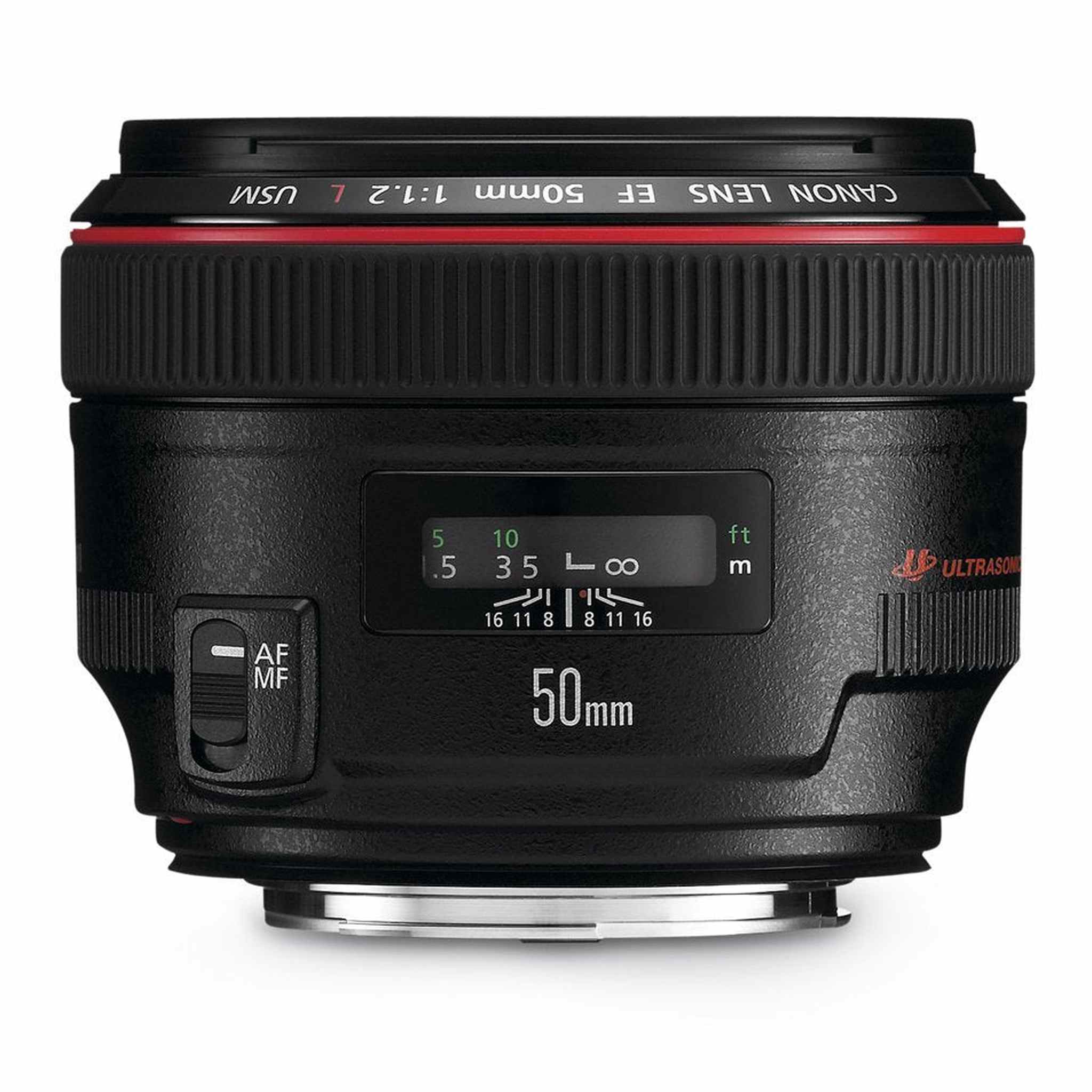 Canon EF 50mm f/1.2 L USM Lens for Canon Digital SLR Cameras - International Model Canon