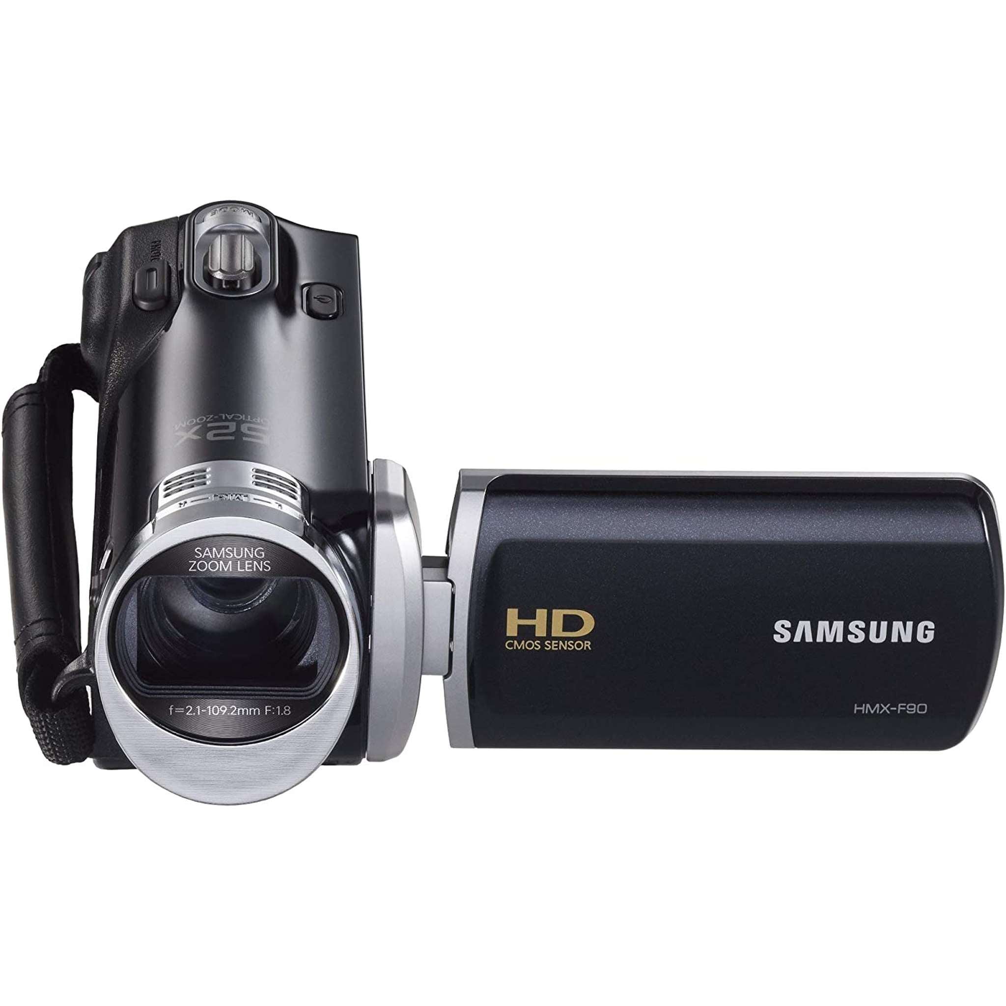 Samsung F90 Black Camcorder with 2.7" LCD Screen/HD Video Discontinued Renewed - Reconditioned Samsung