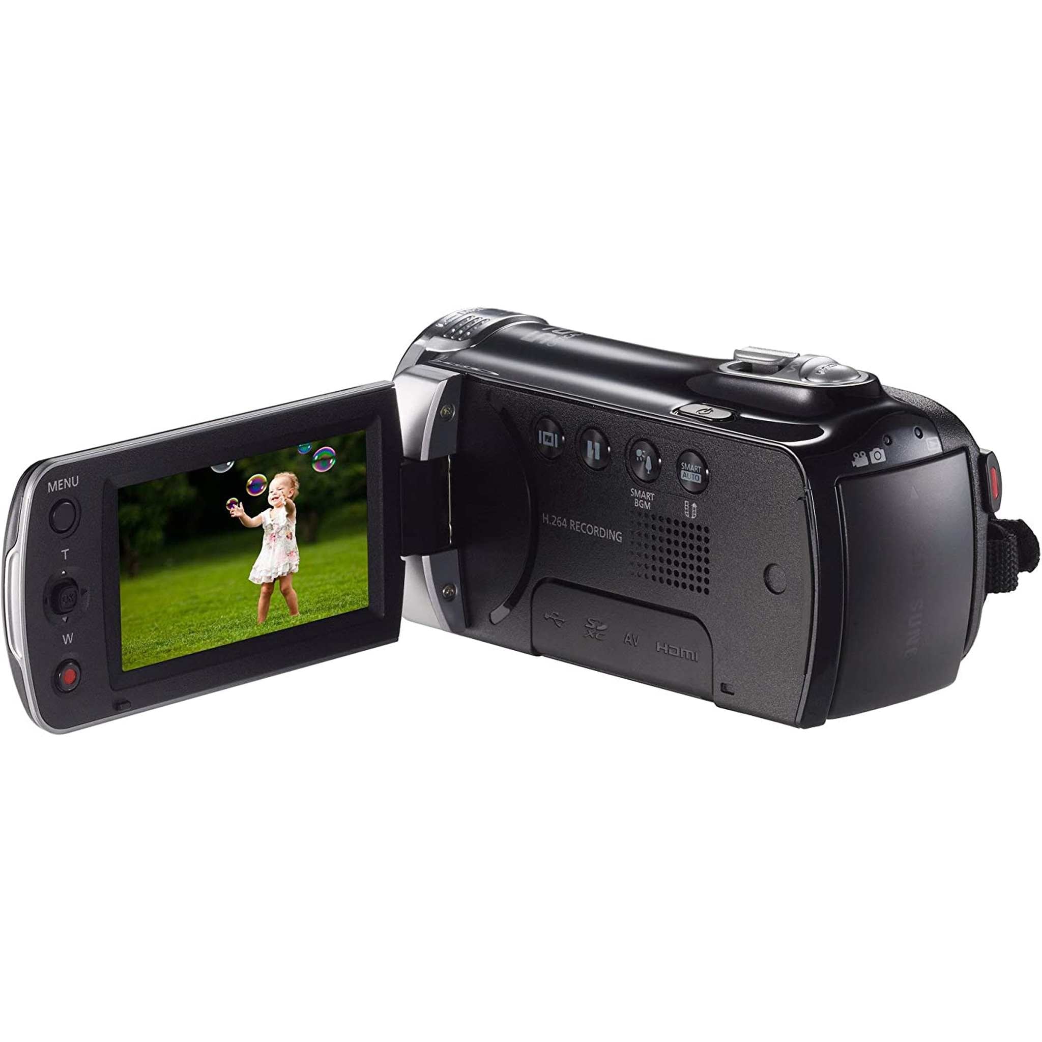 Samsung F90 Black Camcorder with 2.7" LCD Screen/HD Video Discontinued Renewed - Reconditioned Samsung